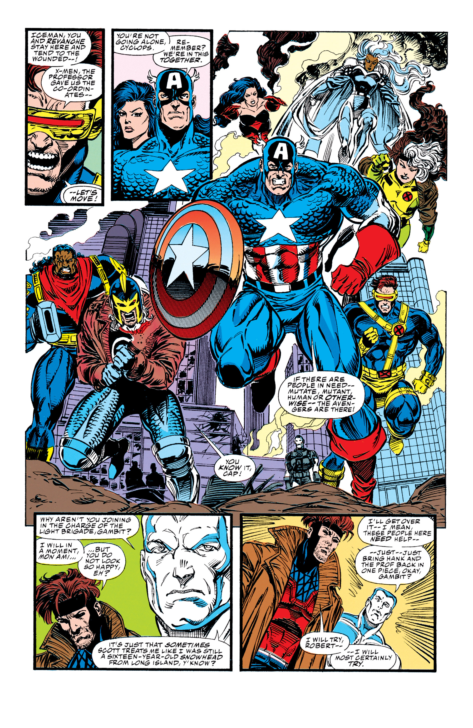 Read online Avengers: Avengers/X-Men - Bloodties comic -  Issue # TPB (Part 2) - 1