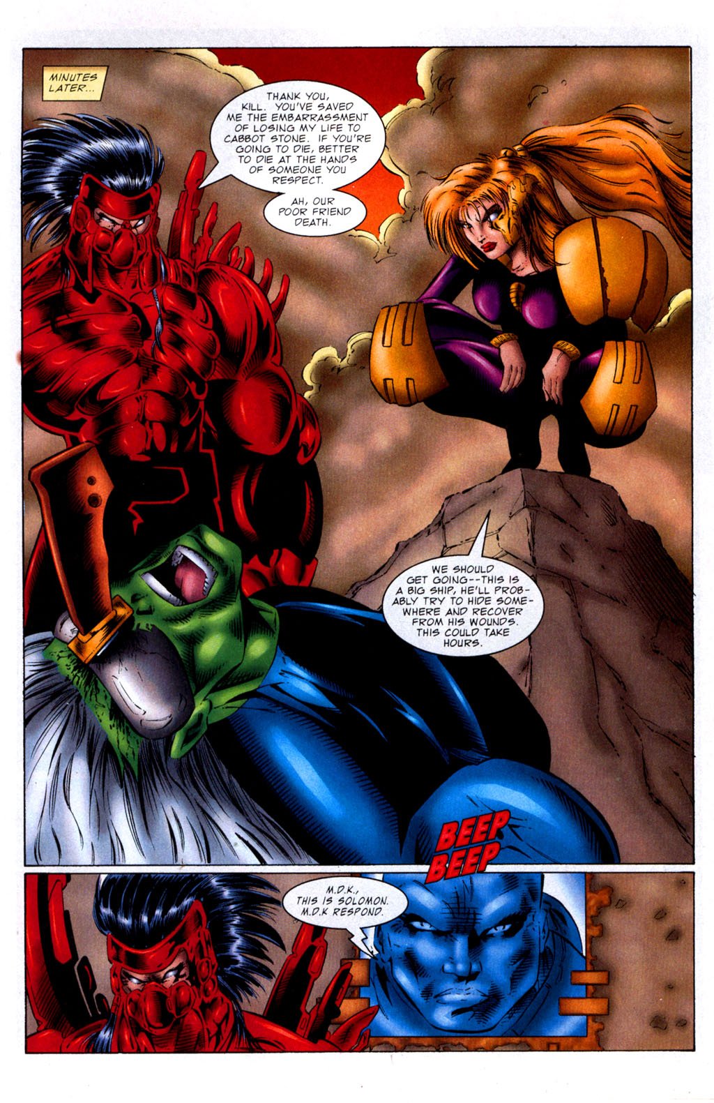 Read online Bloodstrike: Assassin comic -  Issue #3 - 17