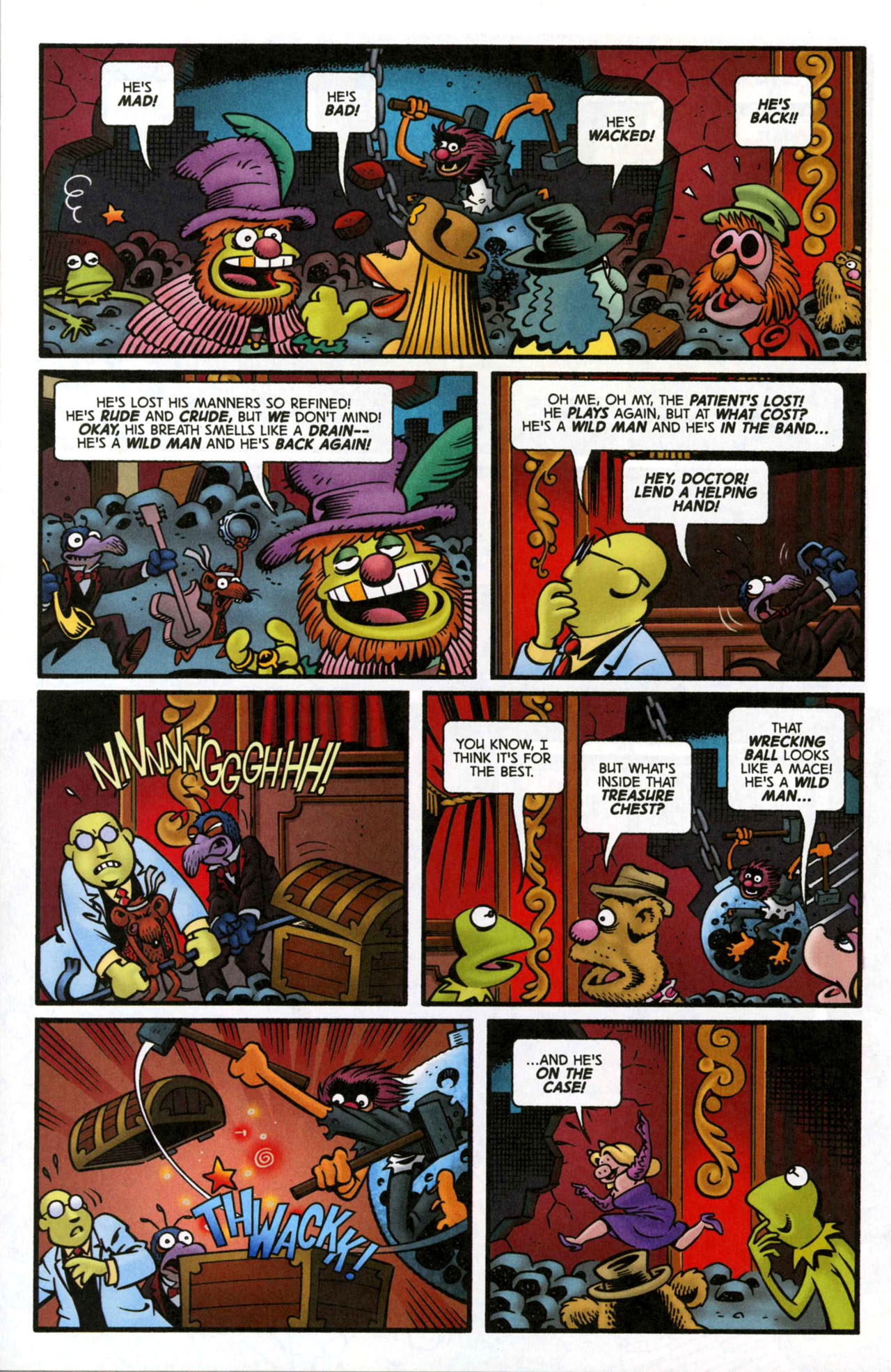 Read online The Muppet Show: The Treasure of Peg-Leg Wilson comic -  Issue #4 - 20