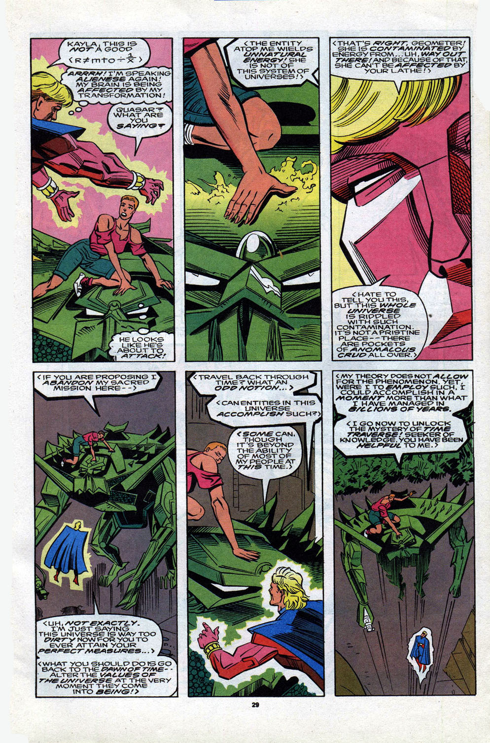 Read online Quasar comic -  Issue #52 - 22