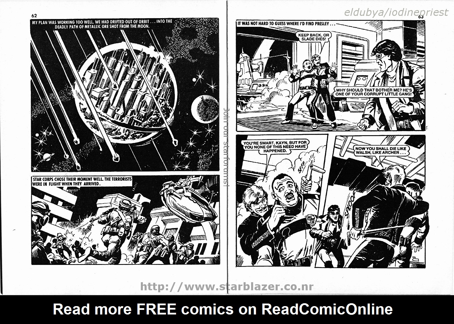 Read online Starblazer comic -  Issue #173 - 33