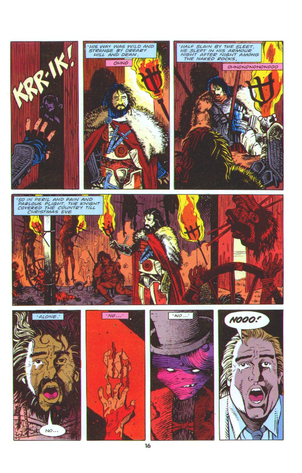 Read online The Knights of Pendragon comic -  Issue #1 - 16
