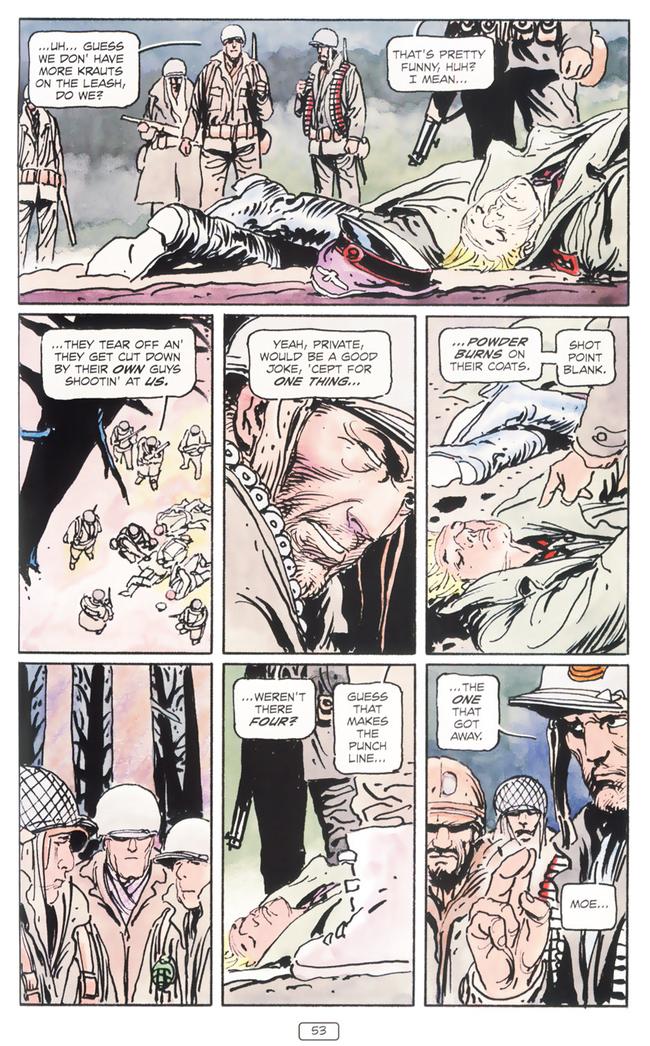 Read online Sgt. Rock: Between Hell & A Hard Place comic -  Issue # TPB - 59