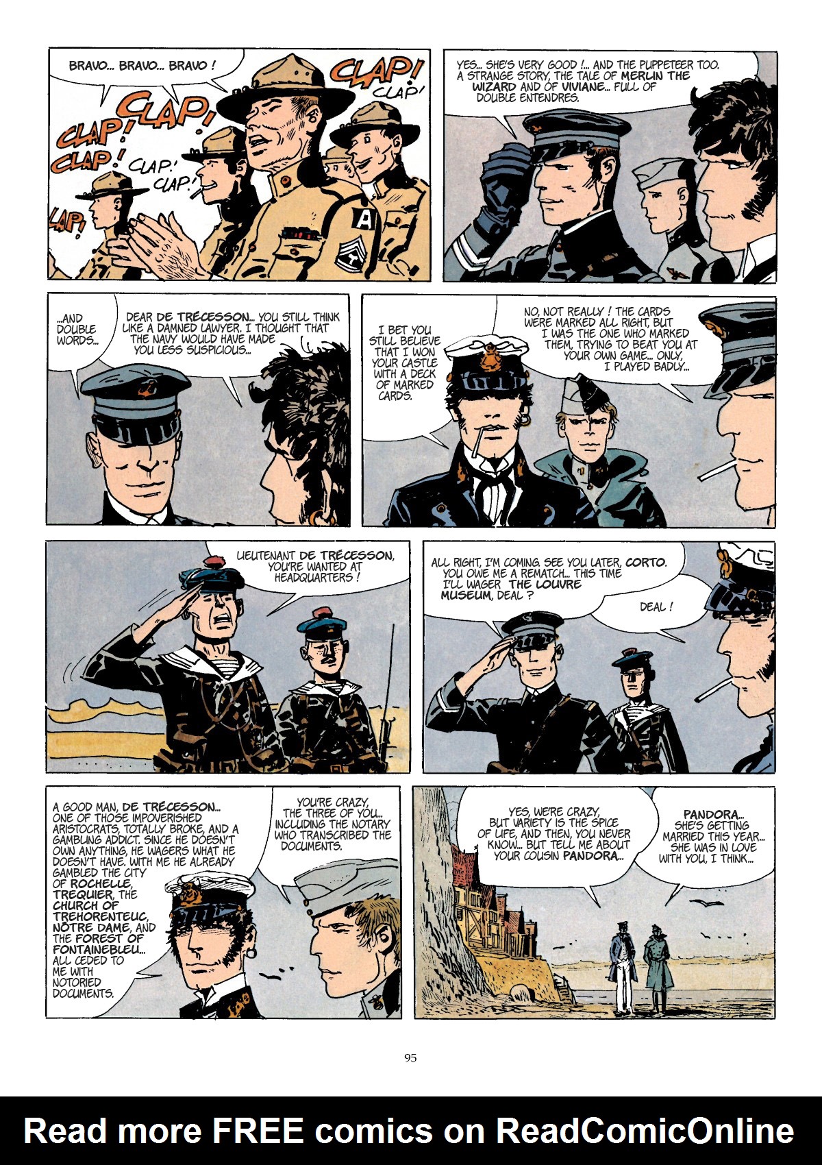 Read online Corto Maltese comic -  Issue # TPB 7 (Part 1) - 87