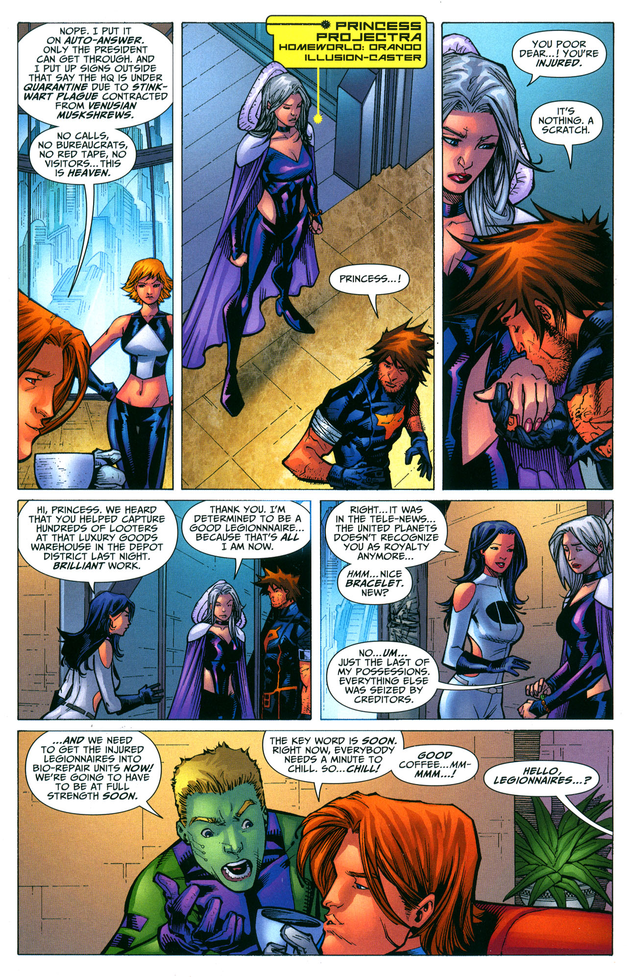 Read online Legion of Super-Heroes (2005) comic -  Issue #40 - 13