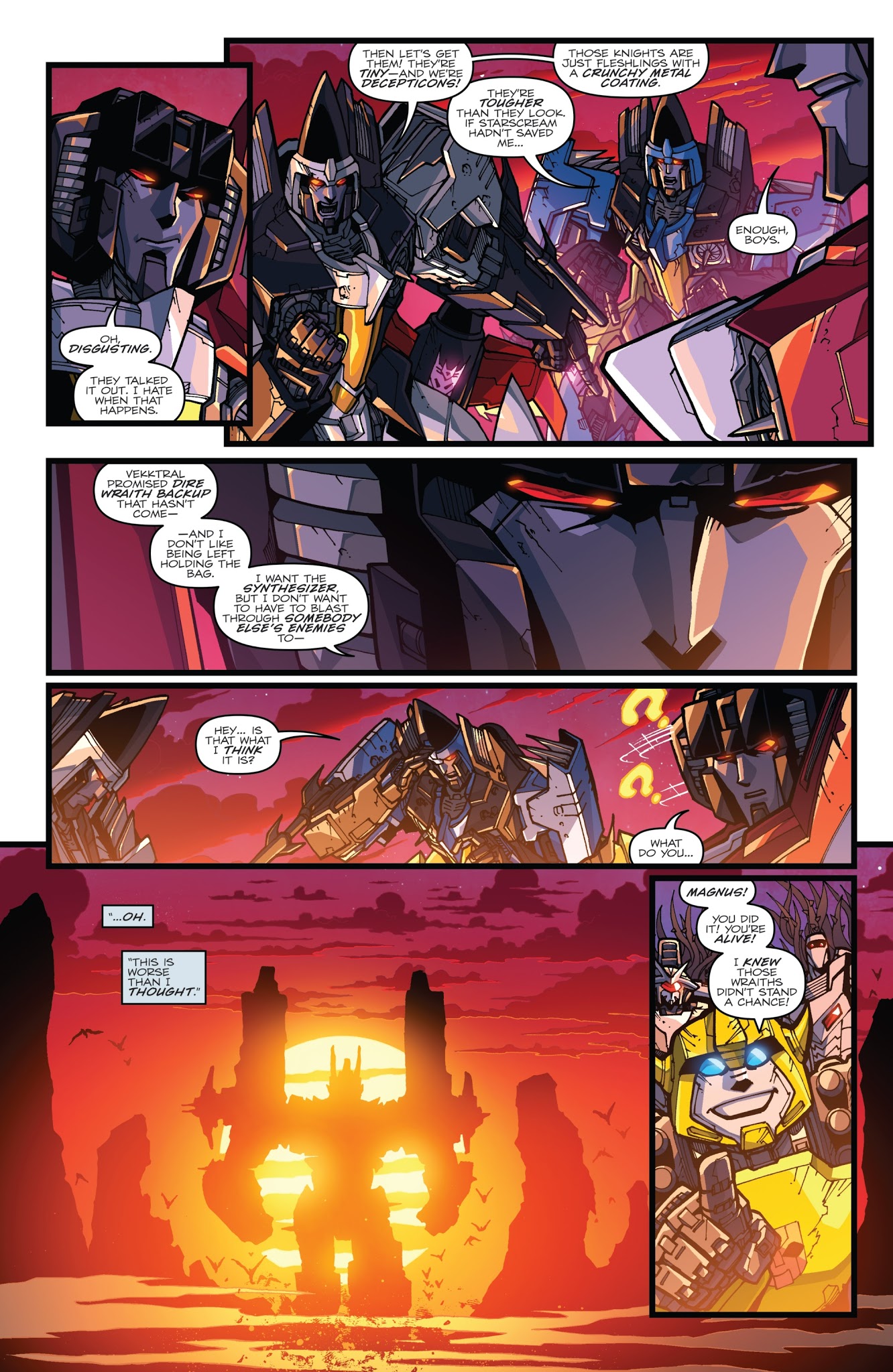 Read online ROM vs. Transformers: Shining Armor comic -  Issue #4 - 18