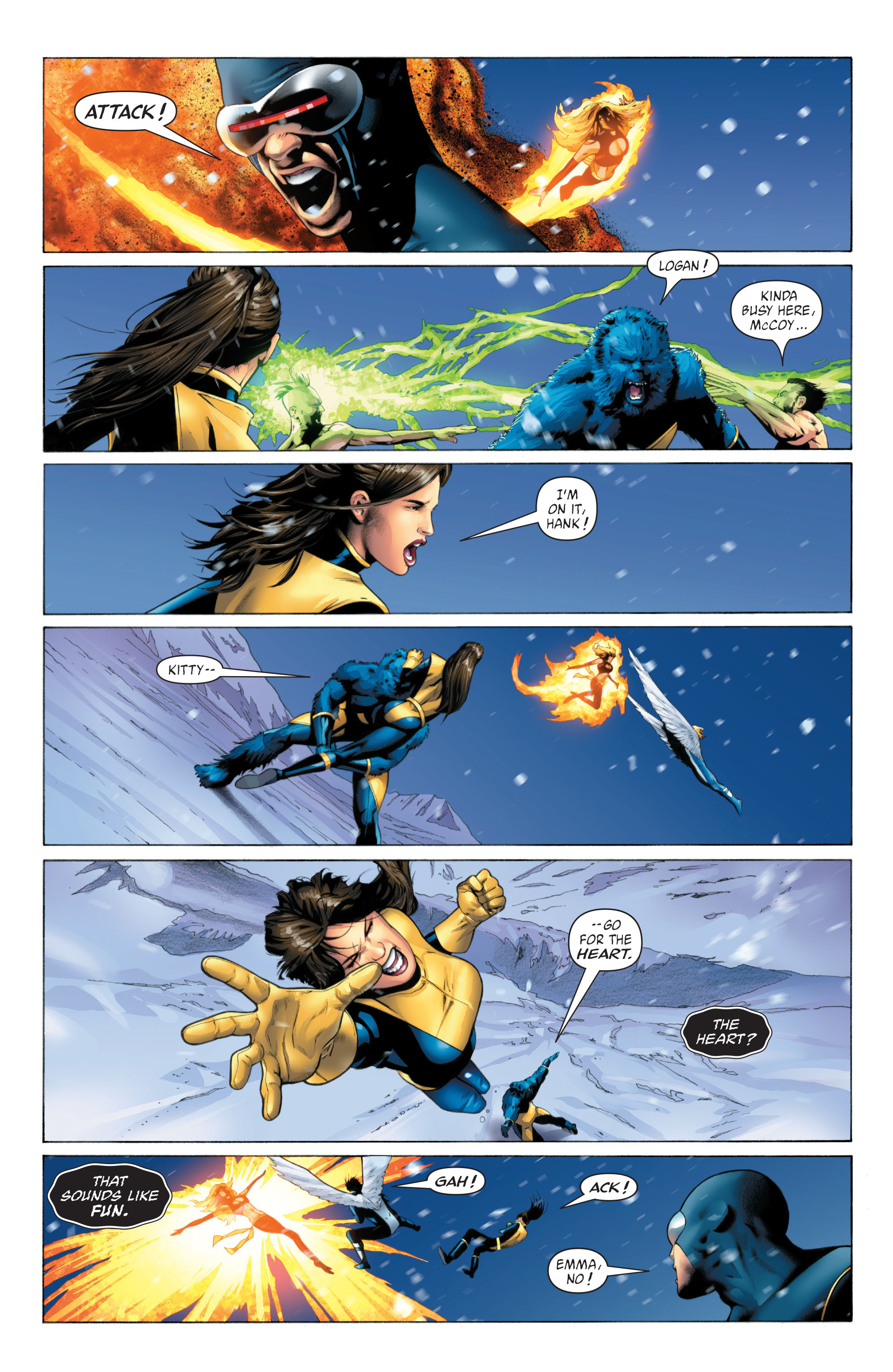Read online X-Men: Phoenix - Endsong comic -  Issue #5 - 5
