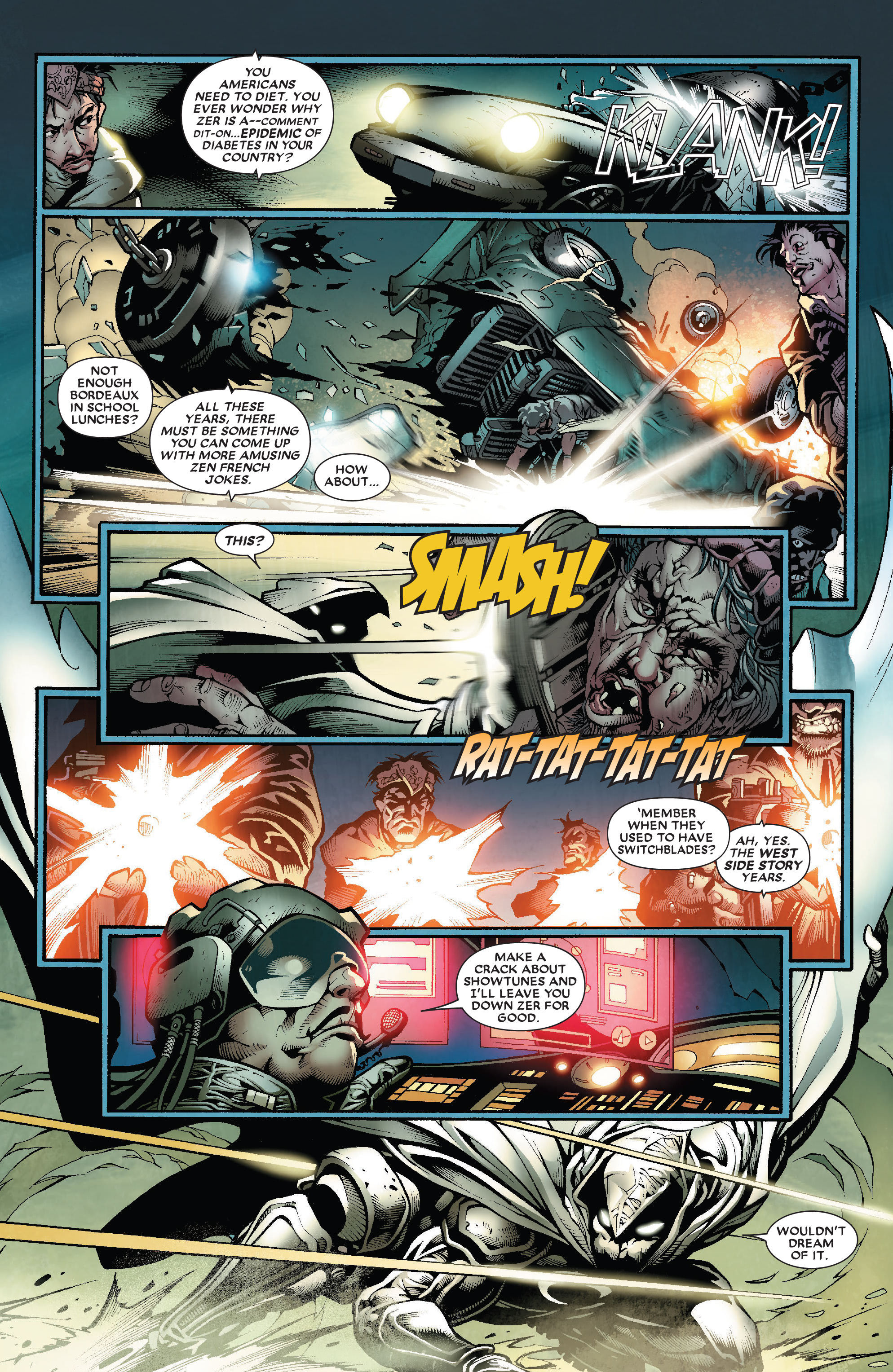 Read online Moon Knight by Huston, Benson & Hurwitz Omnibus comic -  Issue # TPB (Part 11) - 49