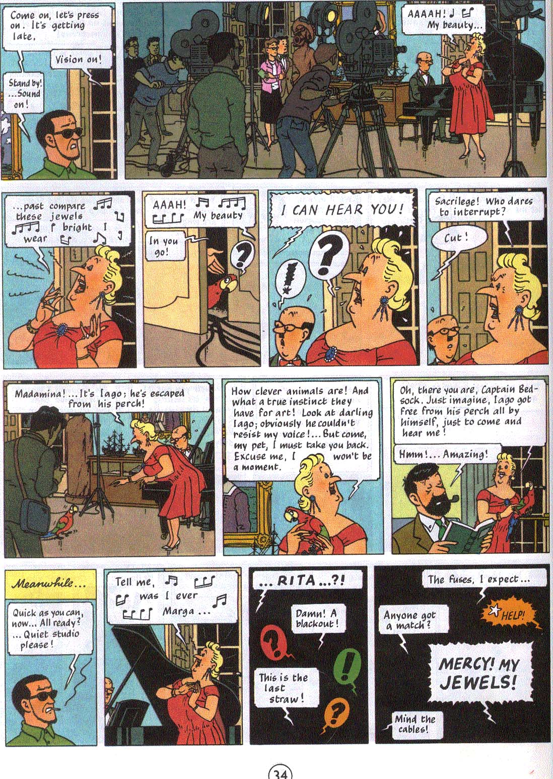 Read online The Adventures of Tintin comic -  Issue #21 - 36