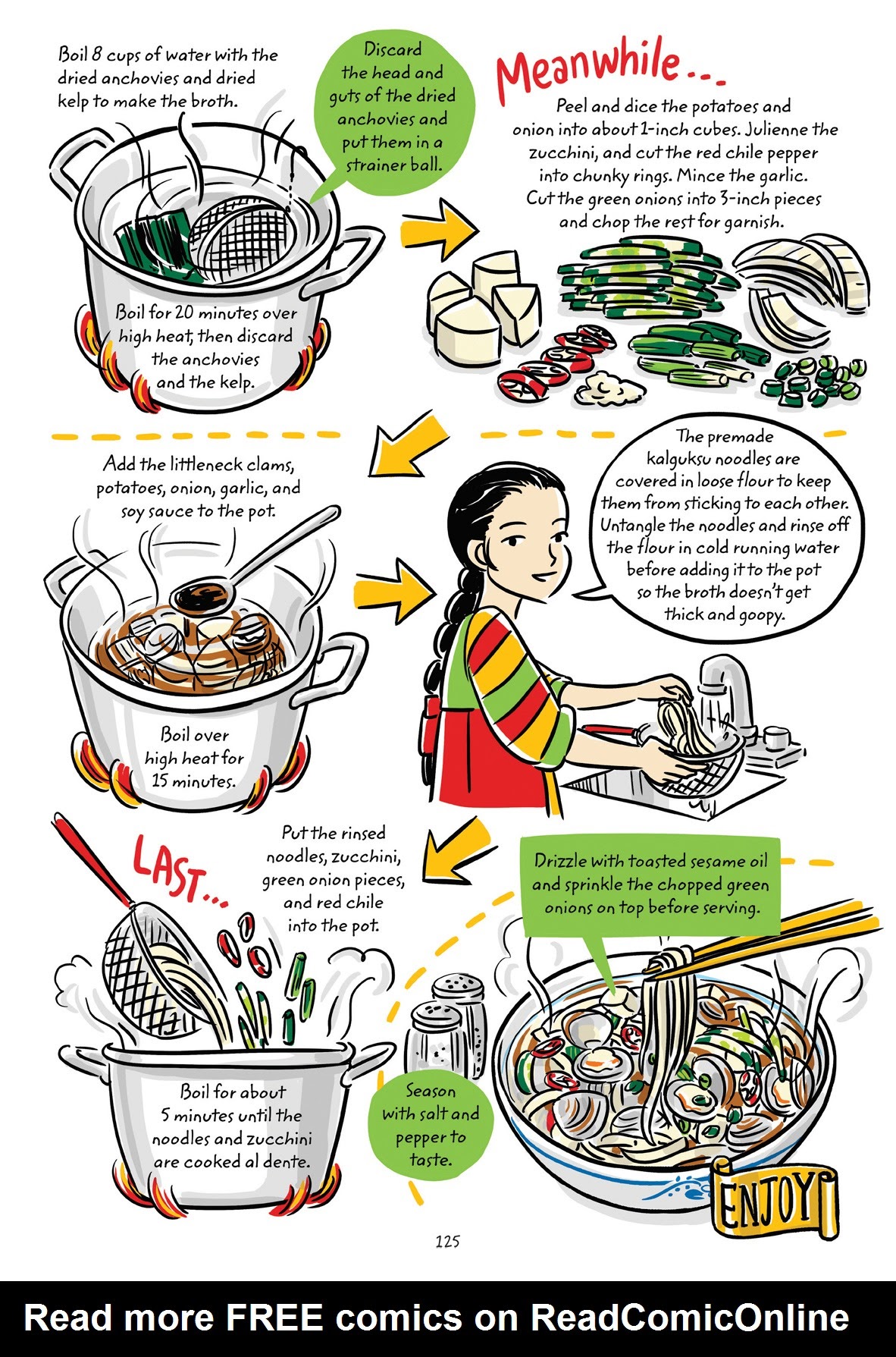 Read online Cook Korean! A Comic Book With Recipes comic -  Issue # TPB (Part 2) - 26