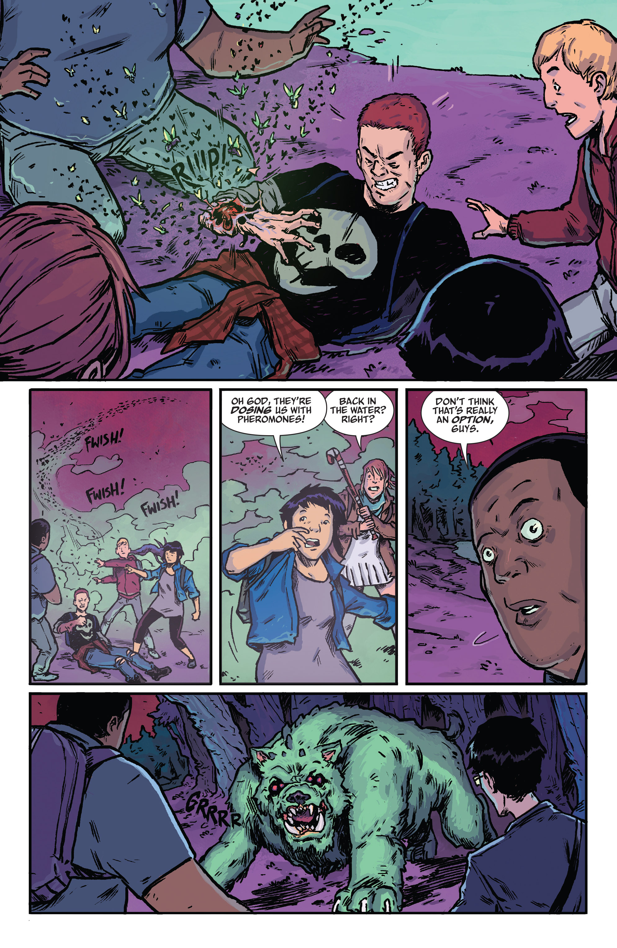 Read online The Woods comic -  Issue #3 - 10