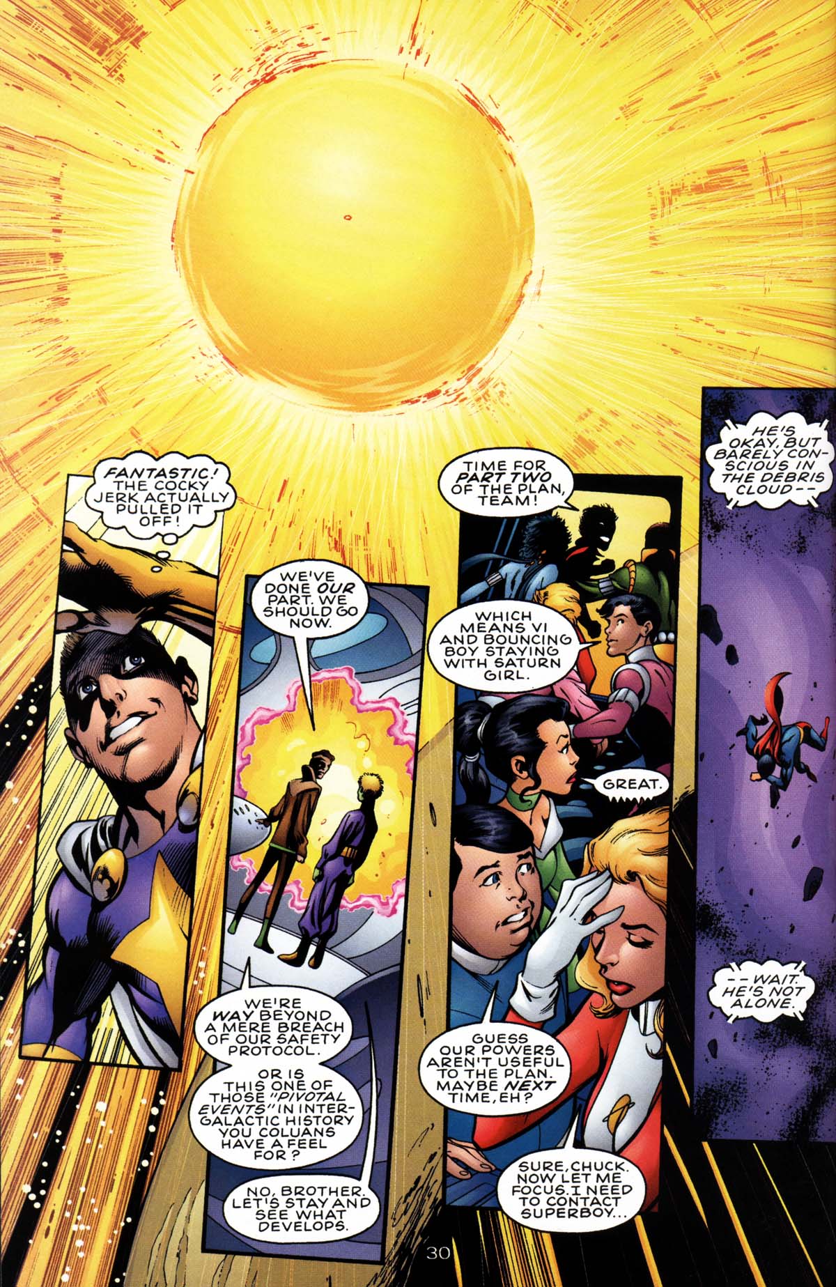 Read online Superboy's Legion comic -  Issue #1 - 32