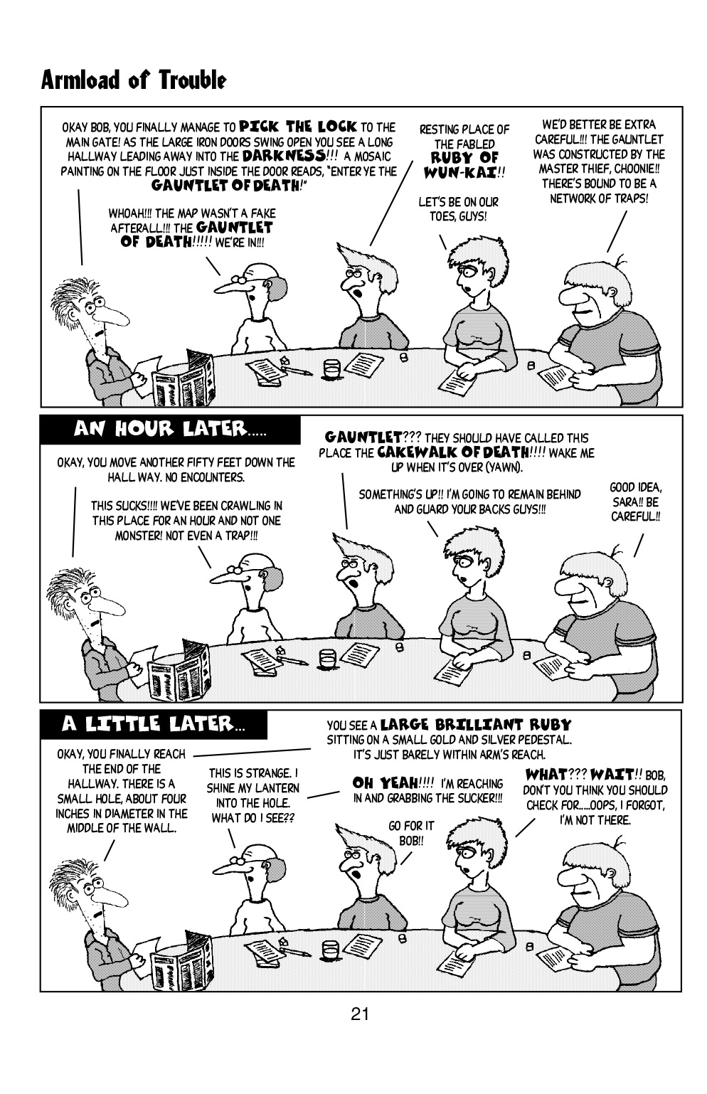 Read online Knights of the Dinner Table comic -  Issue #7 - 23