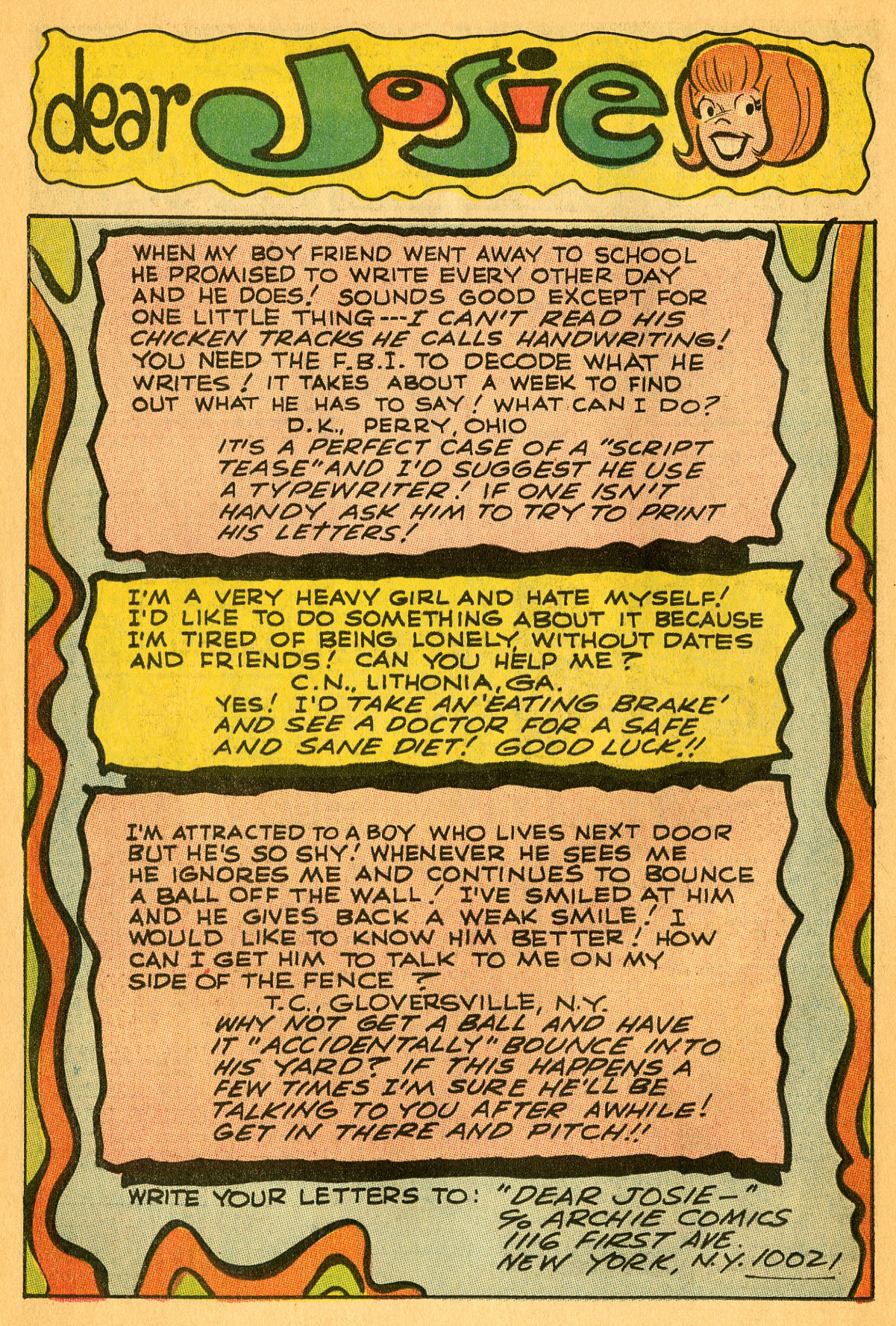 Read online Josie comic -  Issue #40 - 26