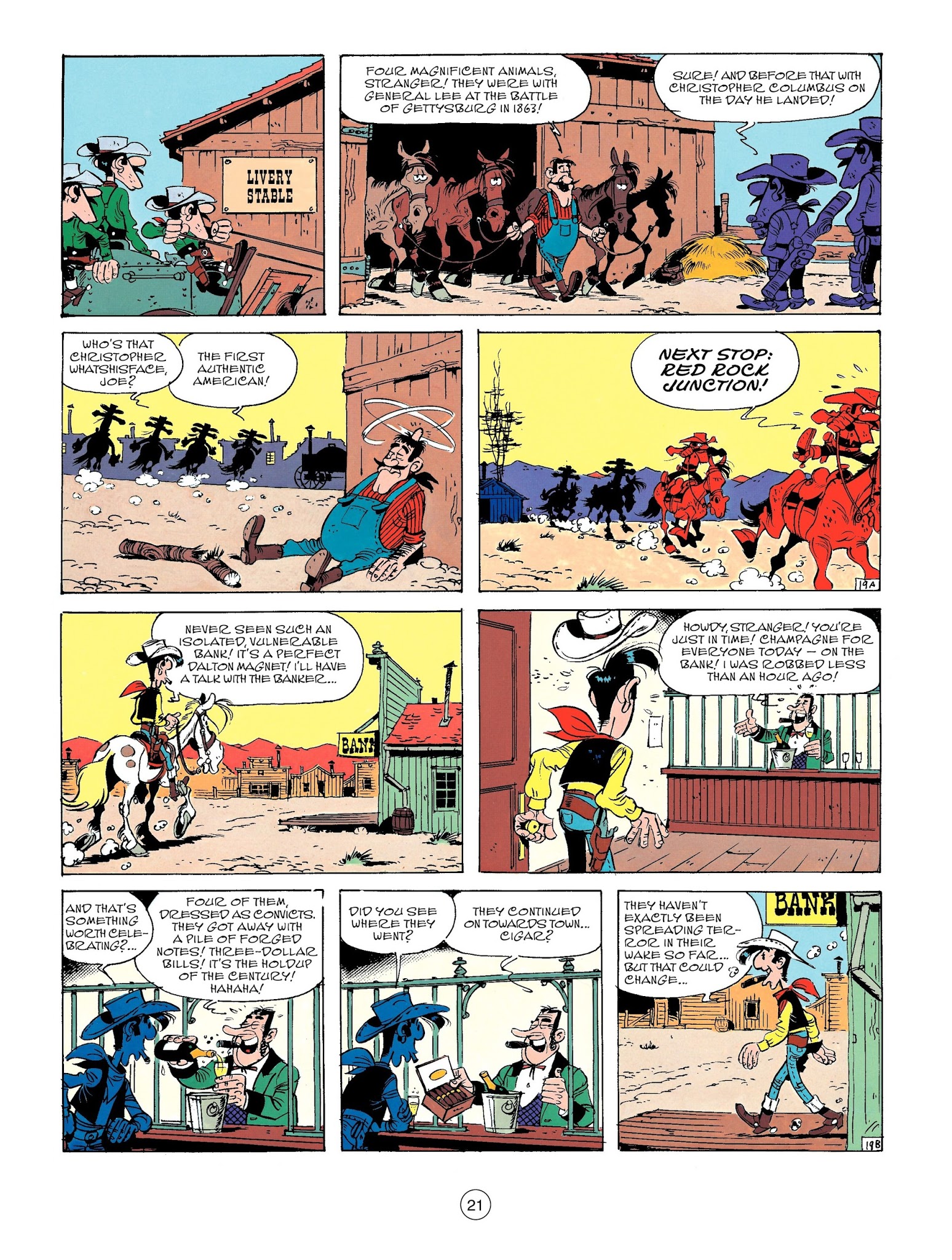 Read online A Lucky Luke Adventure comic -  Issue #58 - 21
