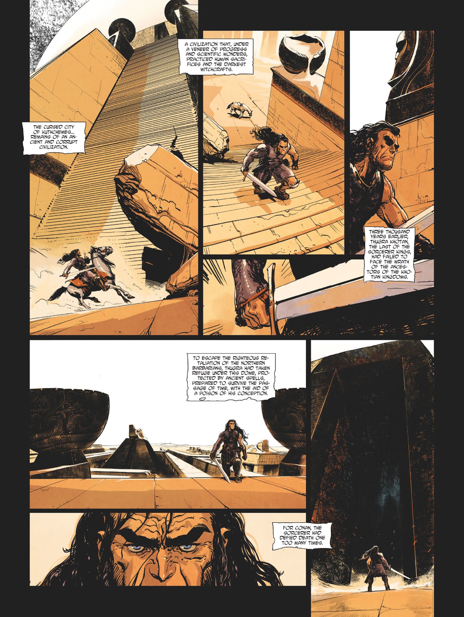 Read online Conan le Cimmérien - La Reine de la côte noire comic -  Issue #2 - 55