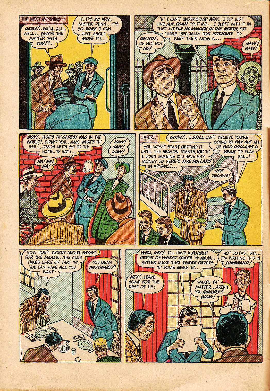 Read online Babe Ruth Sports Comics comic -  Issue #2 - 5