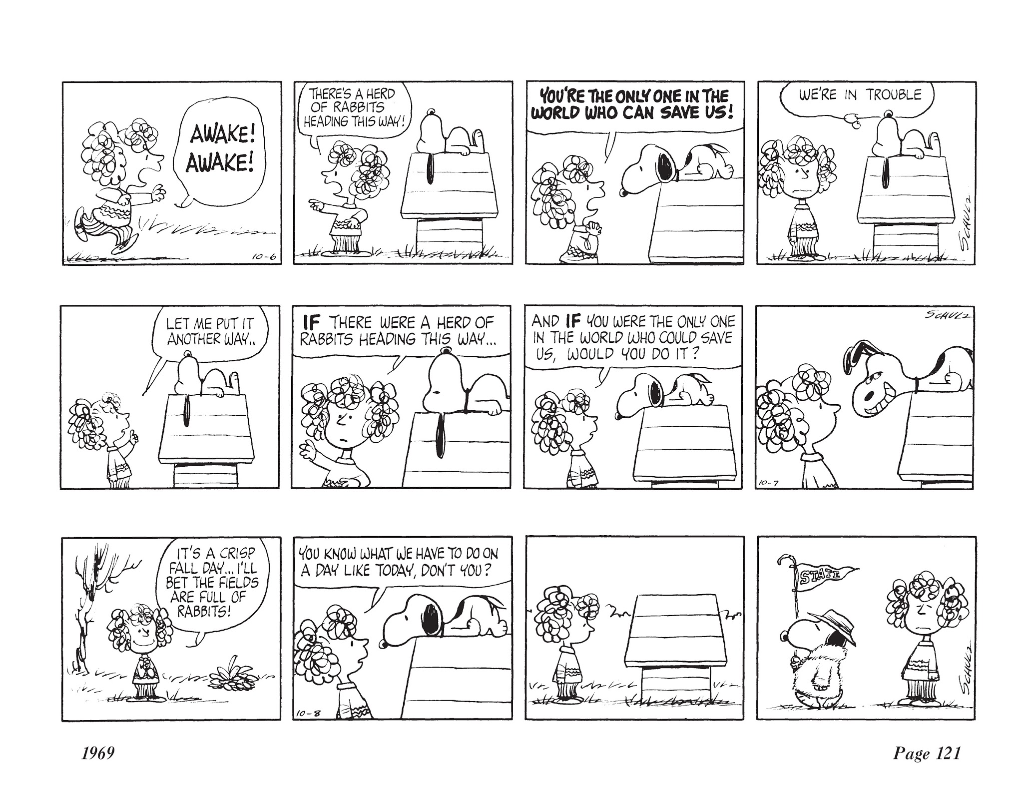 Read online The Complete Peanuts comic -  Issue # TPB 10 - 134