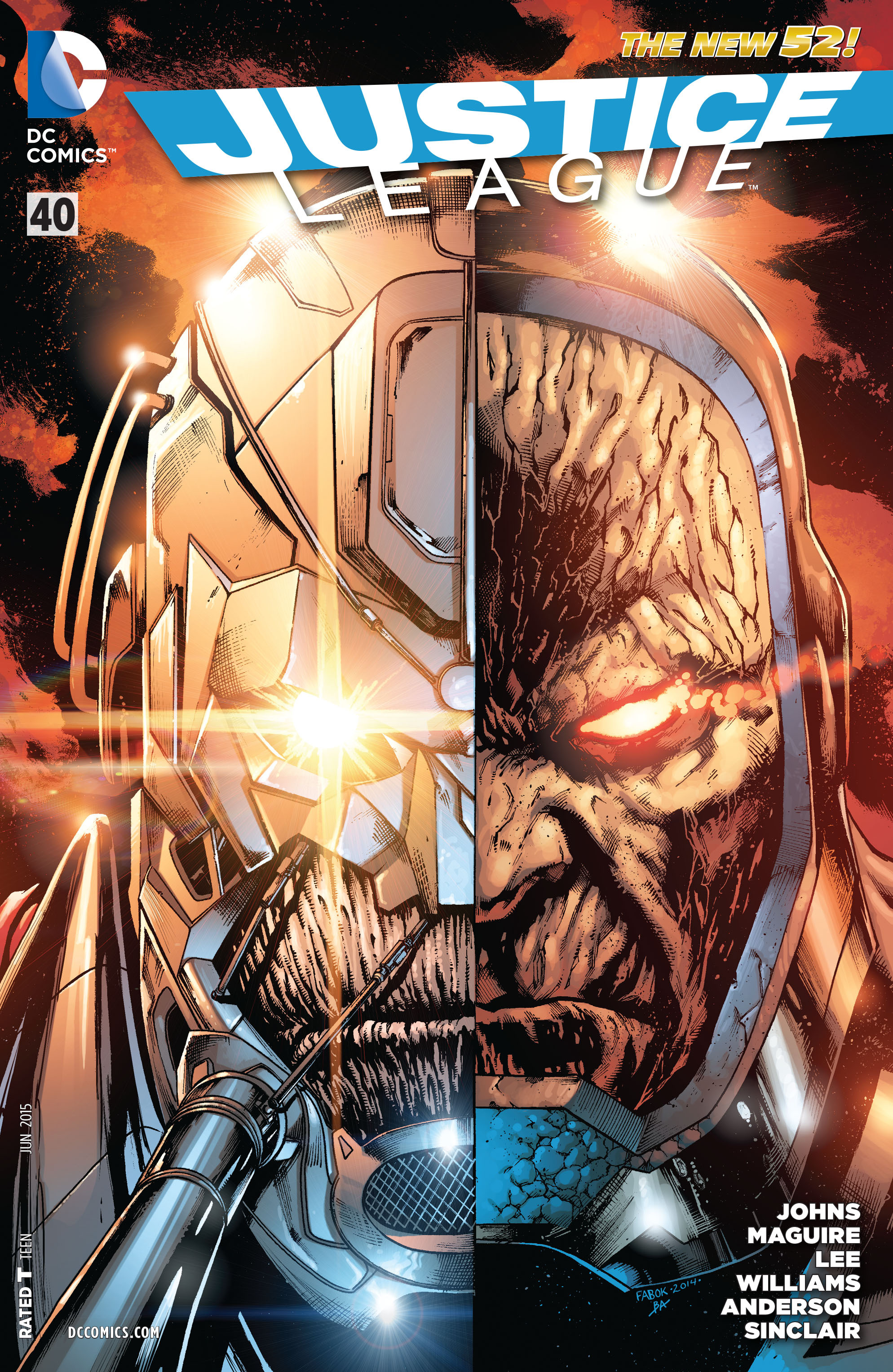 Read online Justice League (2011) comic -  Issue #40 - 1