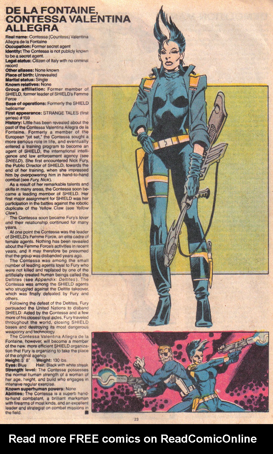 Read online The Official Handbook of the Marvel Universe: Update '89 comic -  Issue #2 - 25
