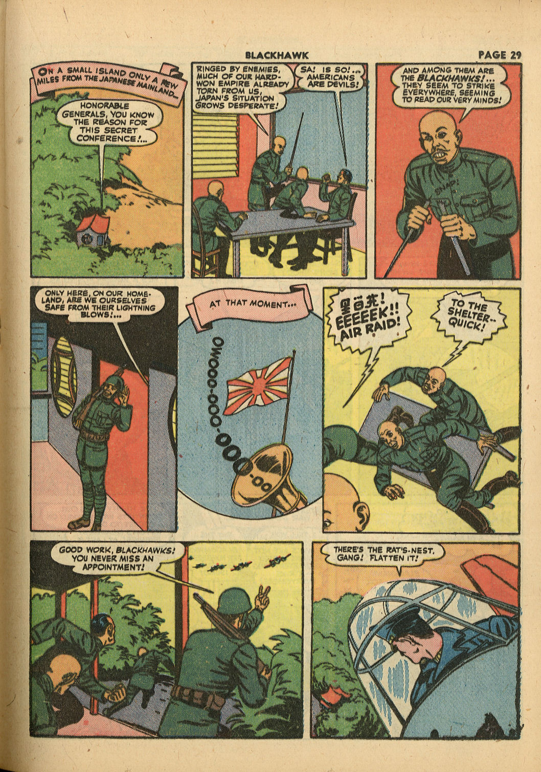 Read online Blackhawk (1957) comic -  Issue #9 - 31