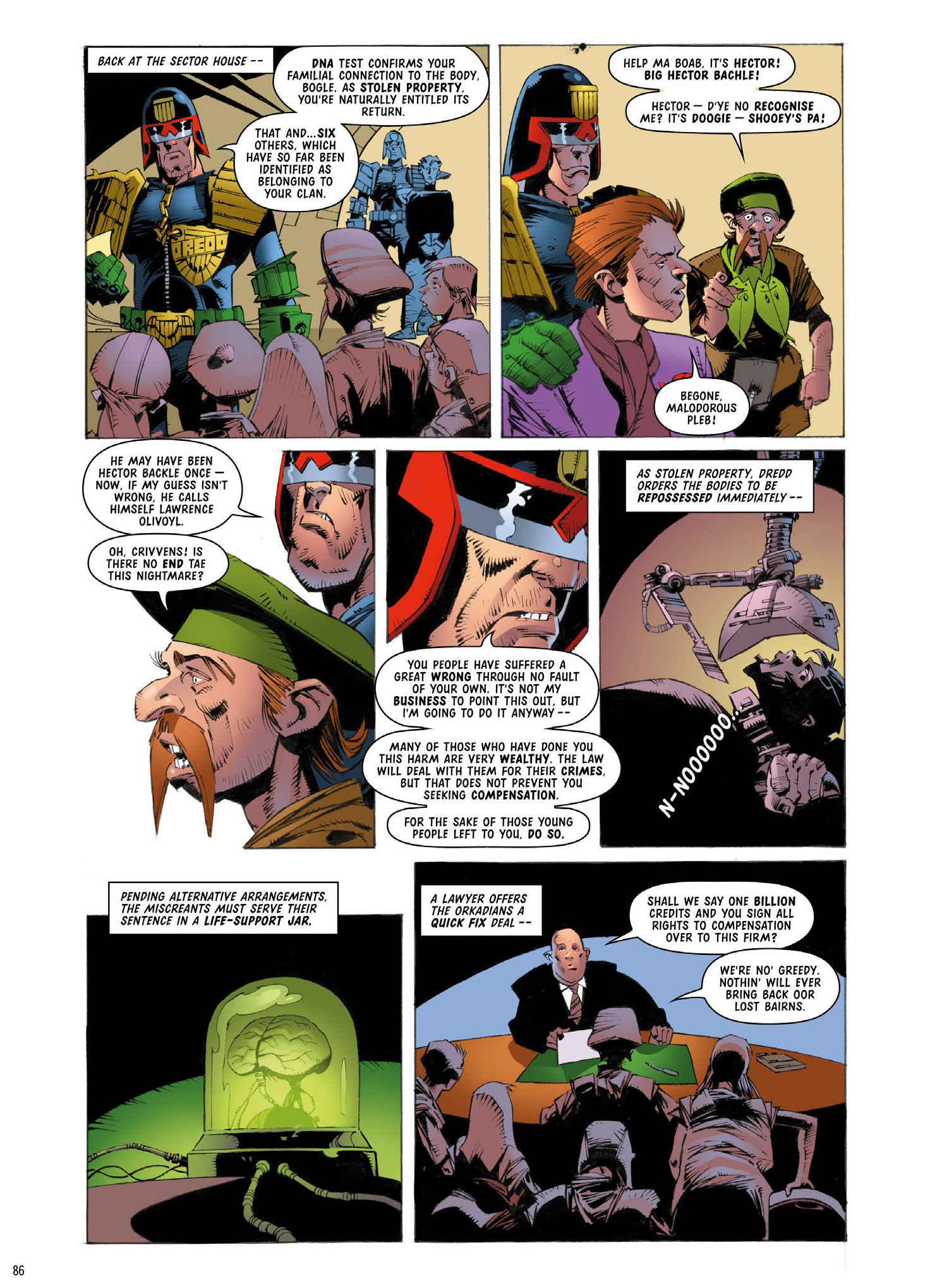 Read online Judge Dredd: The Complete Case Files comic -  Issue # TPB 33 (Part 1) - 88