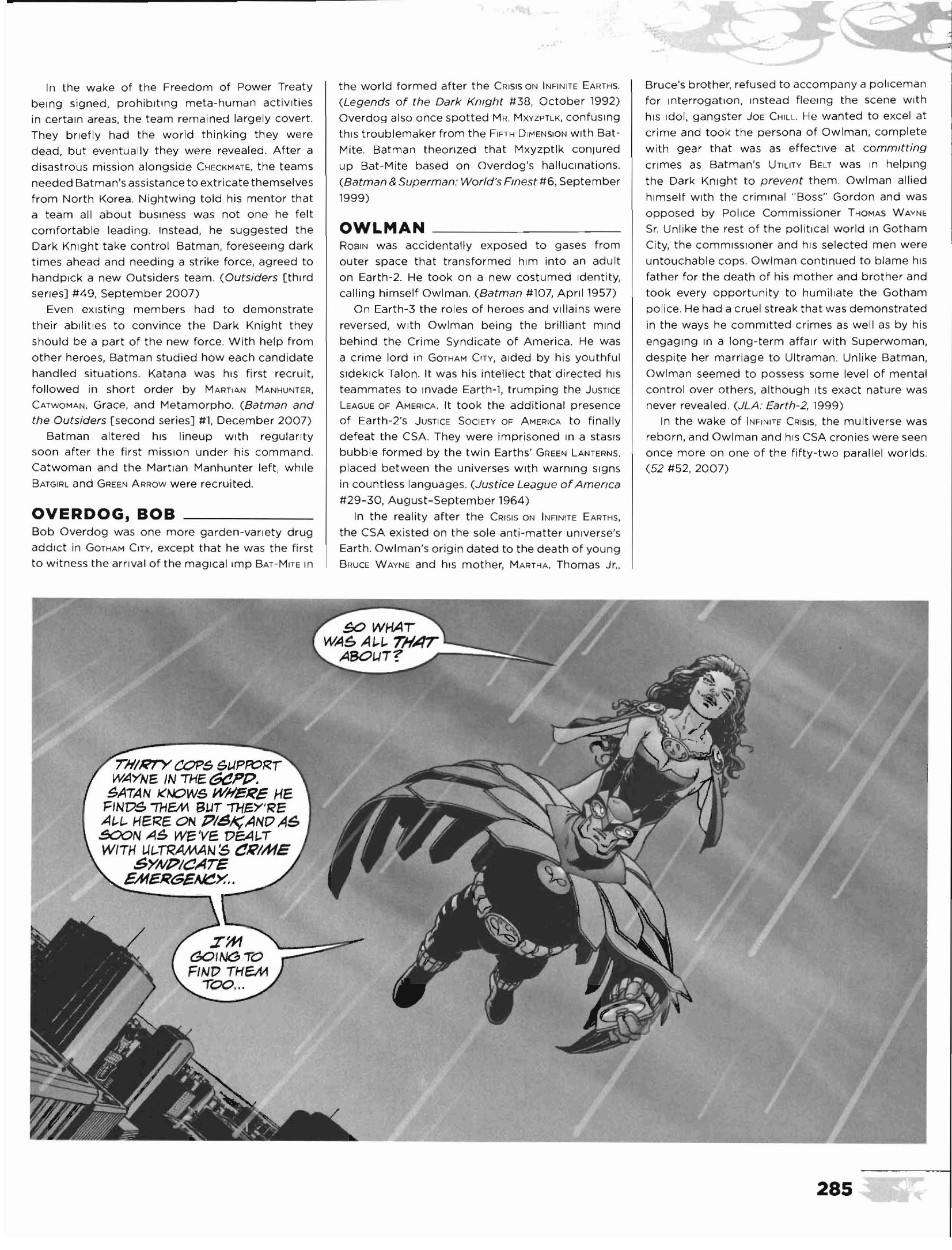 Read online The Essential Batman Encyclopedia comic -  Issue # TPB (Part 3) - 97