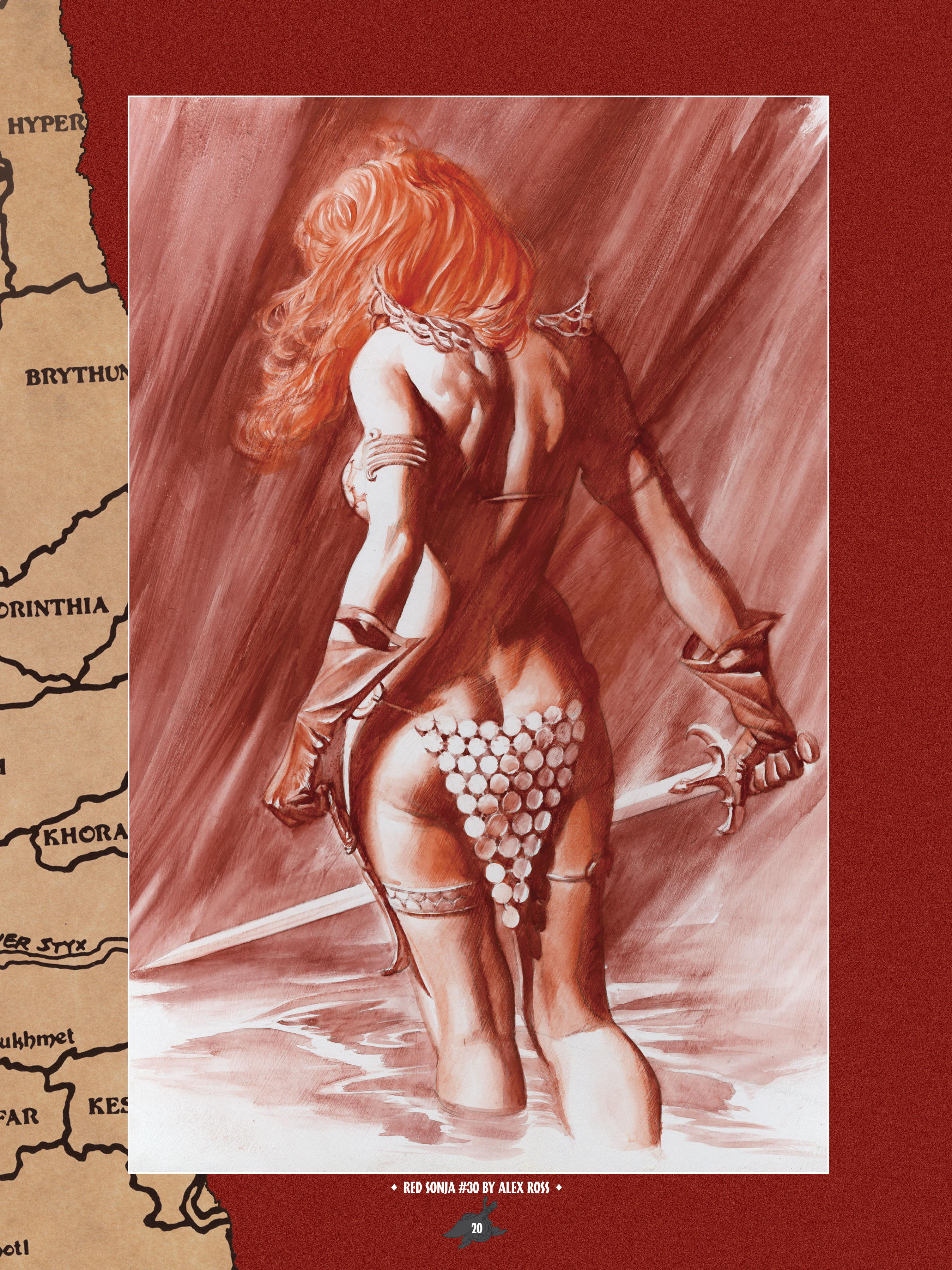 Read online The Art of Red Sonja comic -  Issue # TPB 1 (Part 1) - 21