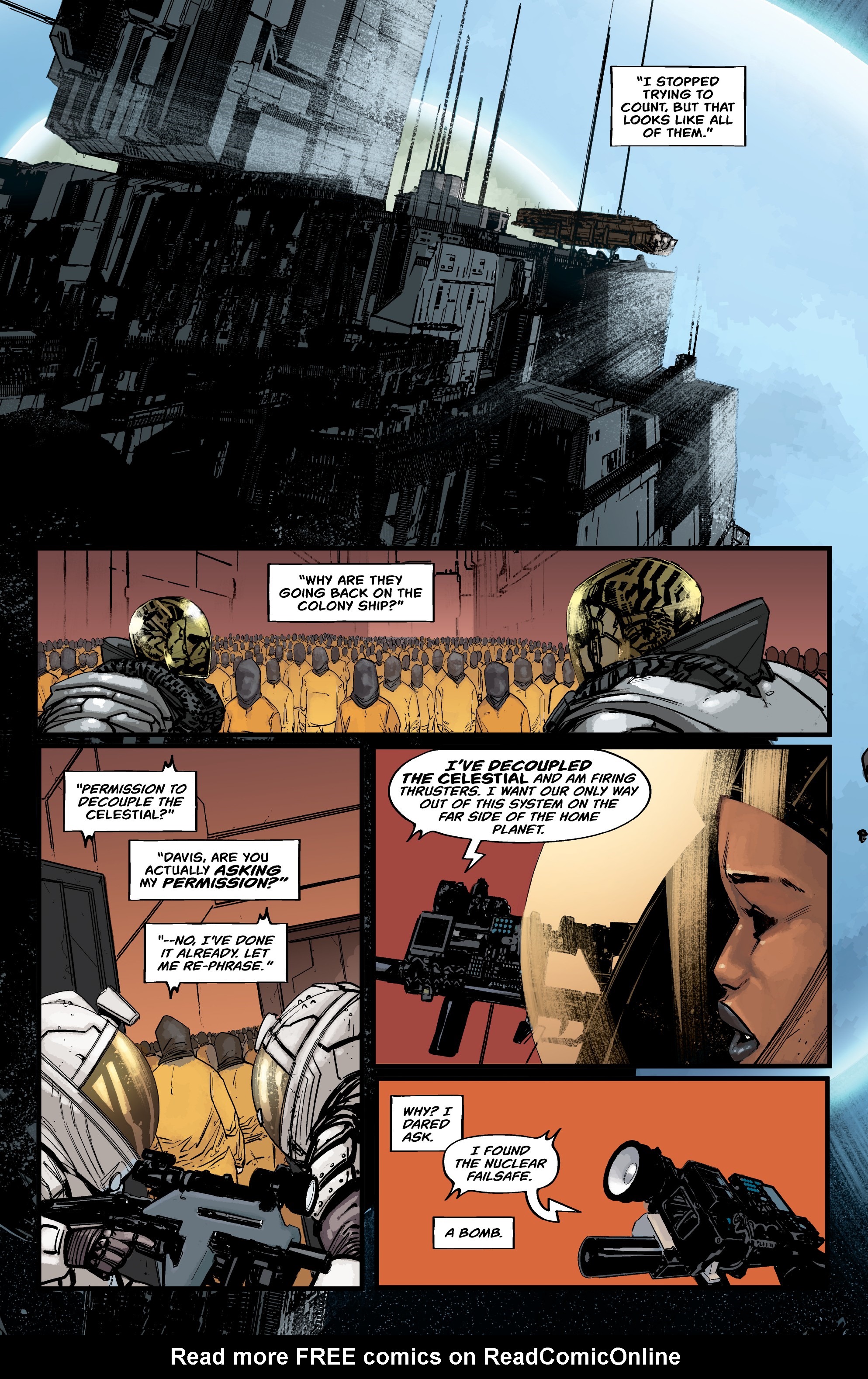 Read online Aliens: Resistance comic -  Issue #2 - 14
