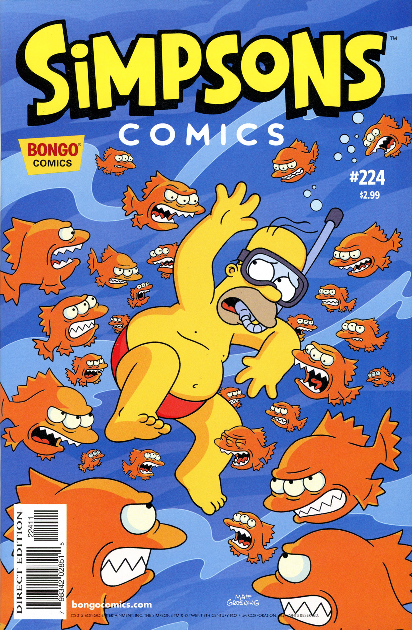 Read online Simpsons Comics comic -  Issue #224 - 1