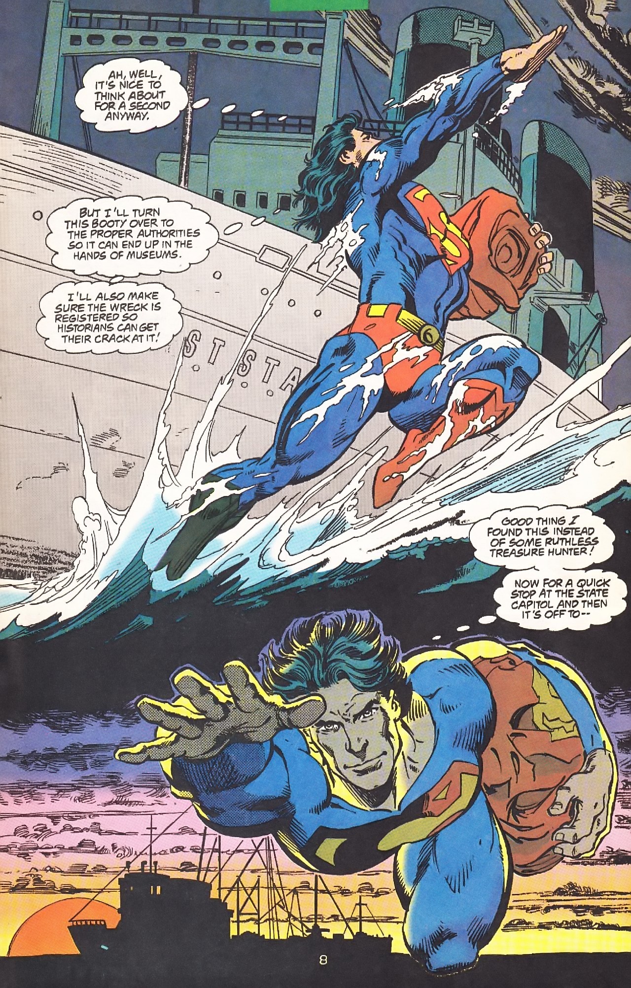 Read online Superman (1987) comic -  Issue #84 - 12