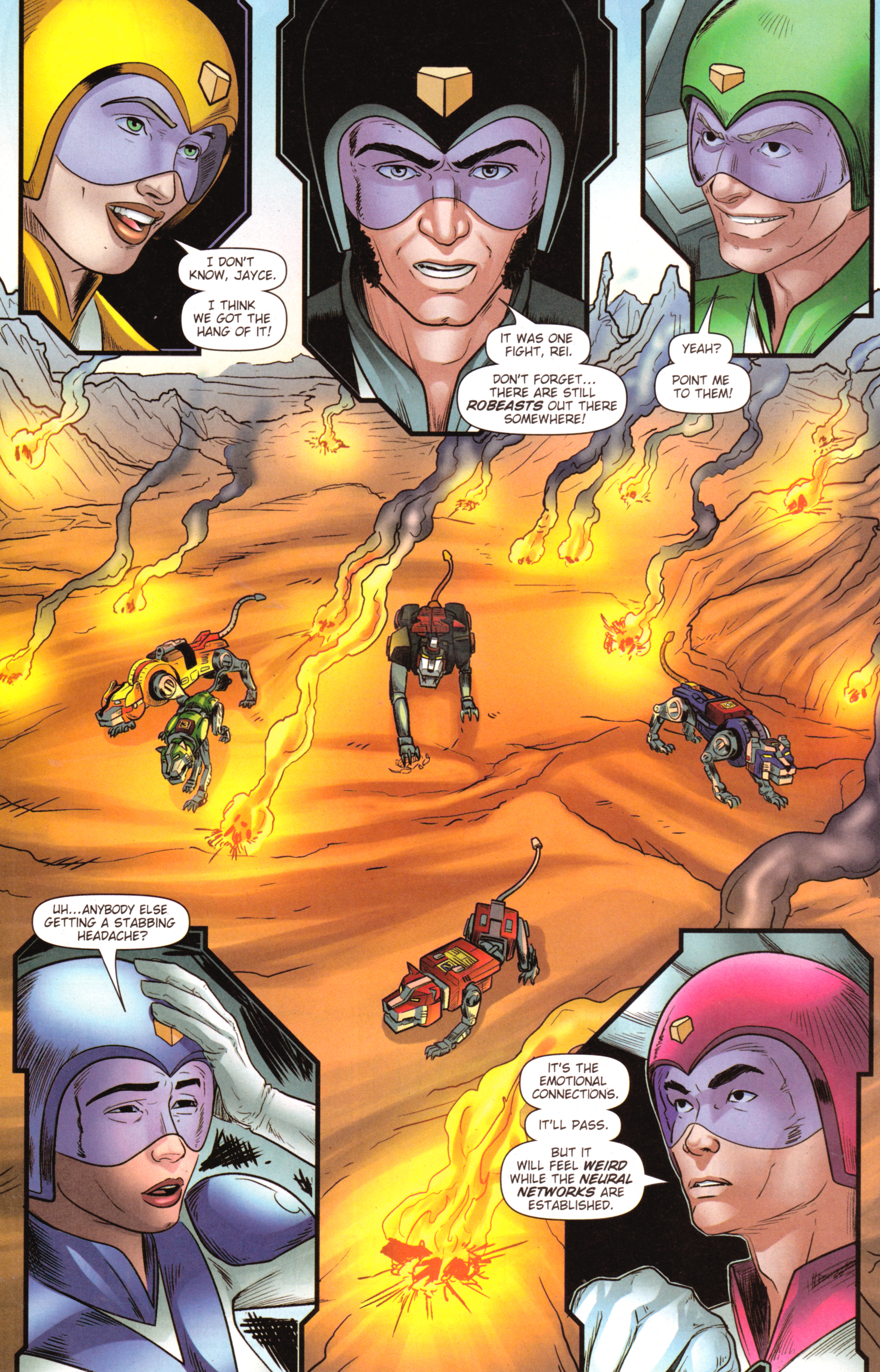 Read online Voltron: From the Ashes comic -  Issue #4 - 18
