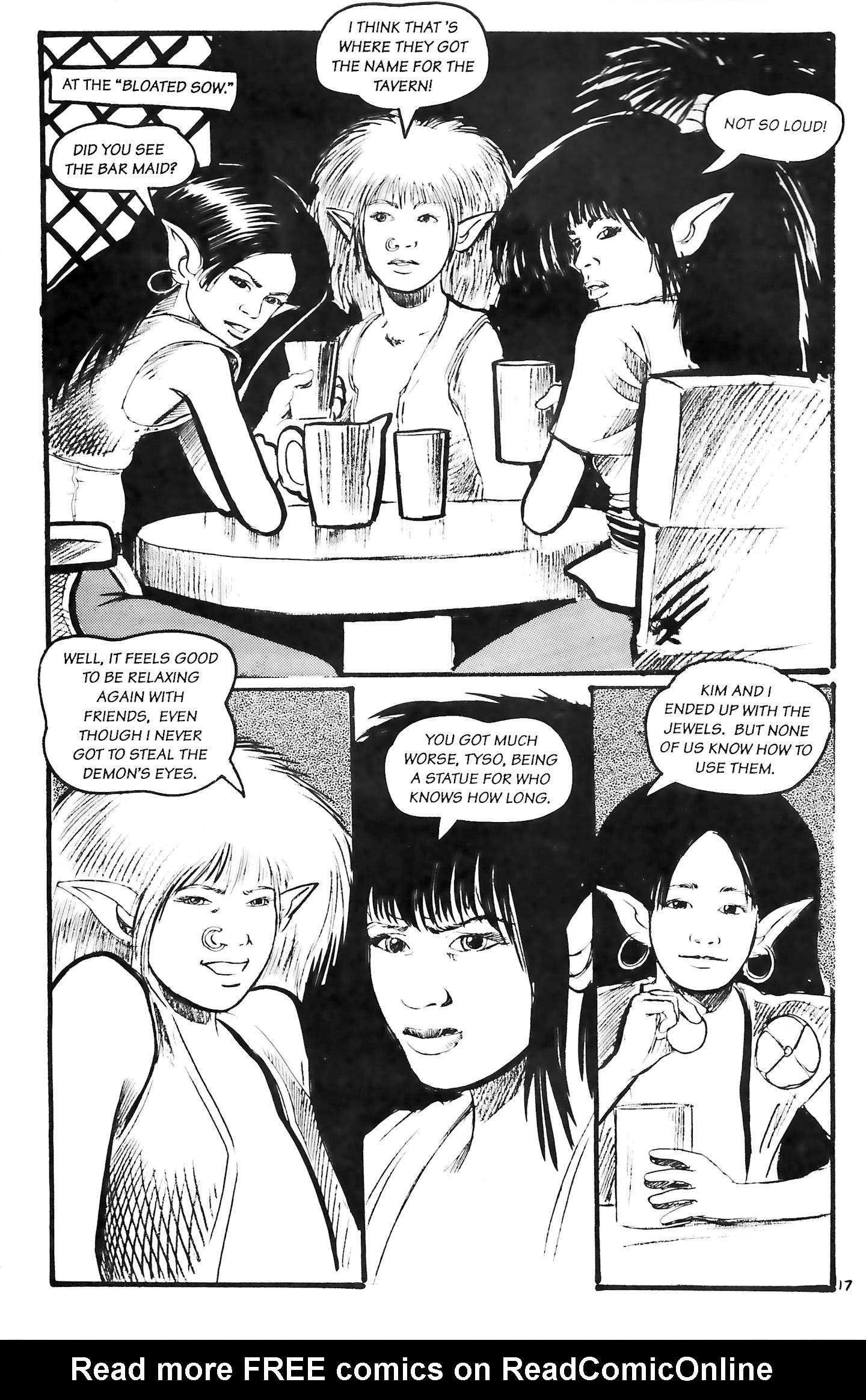 Read online Elflore (1992) comic -  Issue #2 - 19