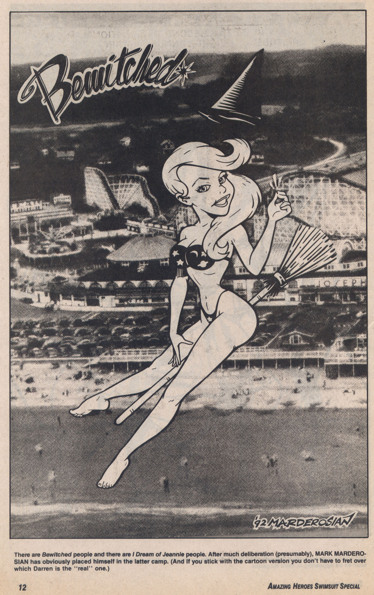 Read online Amazing Heroes Swimsuit Special comic -  Issue # TPB 3 - 12