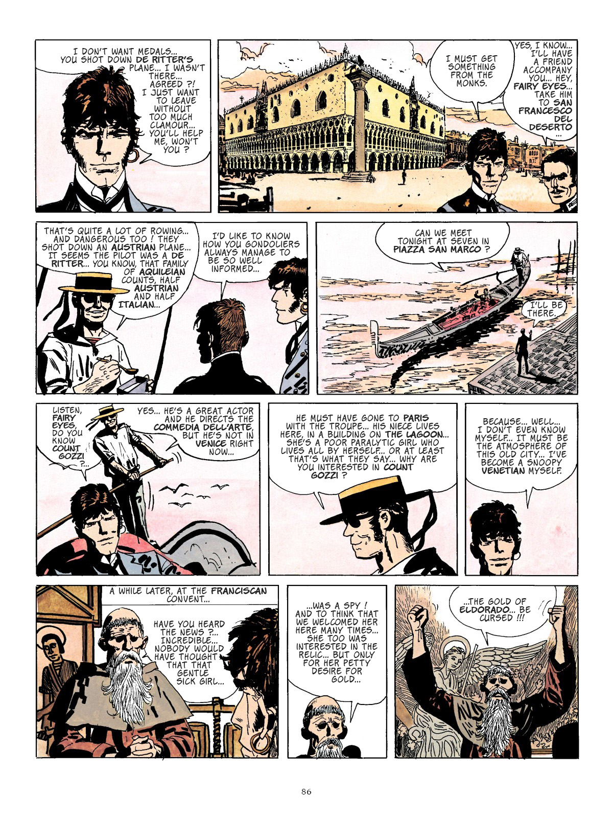 Read online Corto Maltese comic -  Issue # TPB 6 - 81