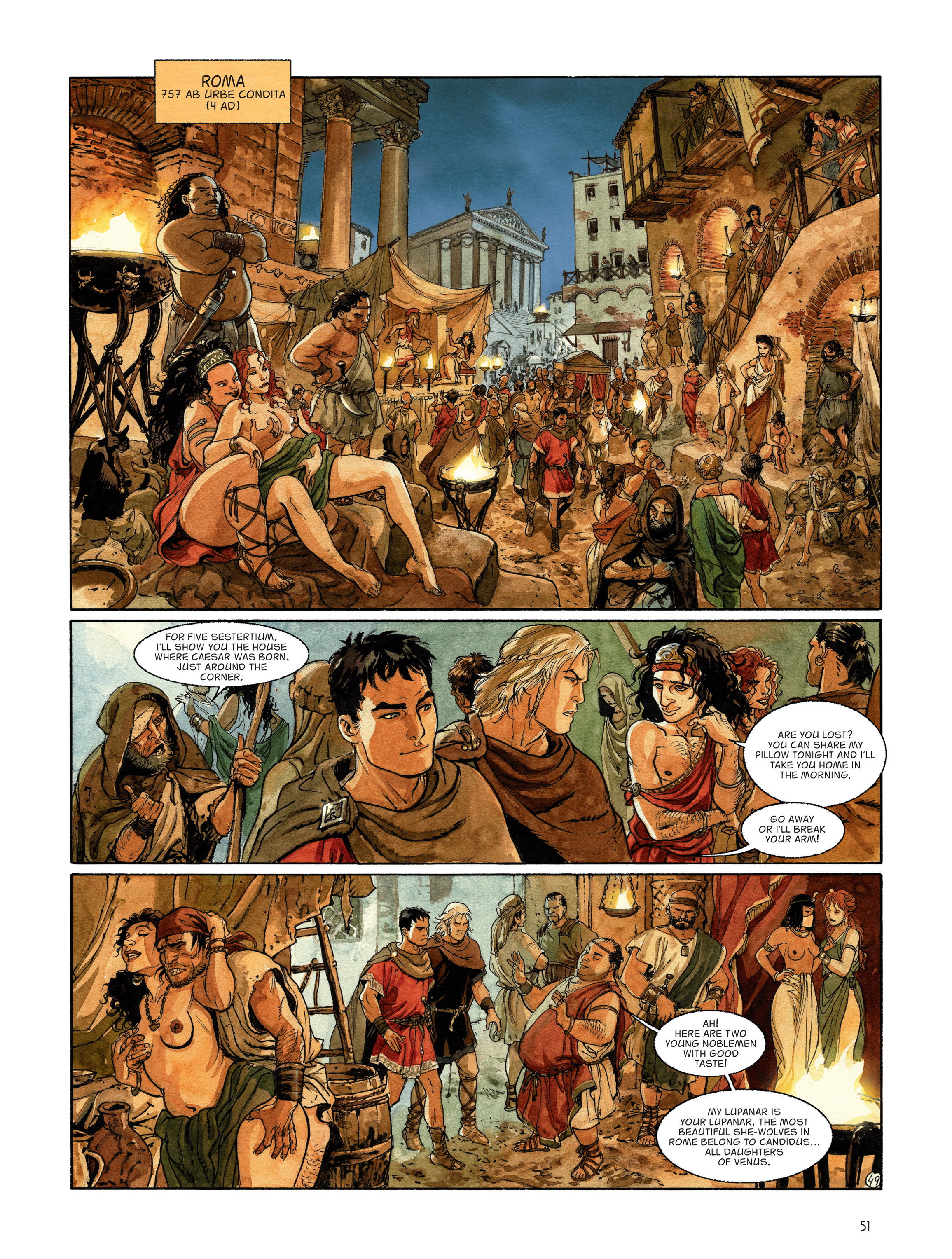 Read online The Eagles of Rome comic -  Issue # TPB 1 - 52