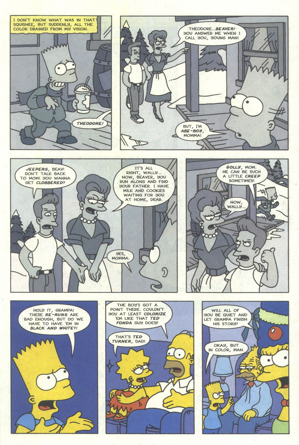 Read online Simpsons Comics comic -  Issue #15 - 16