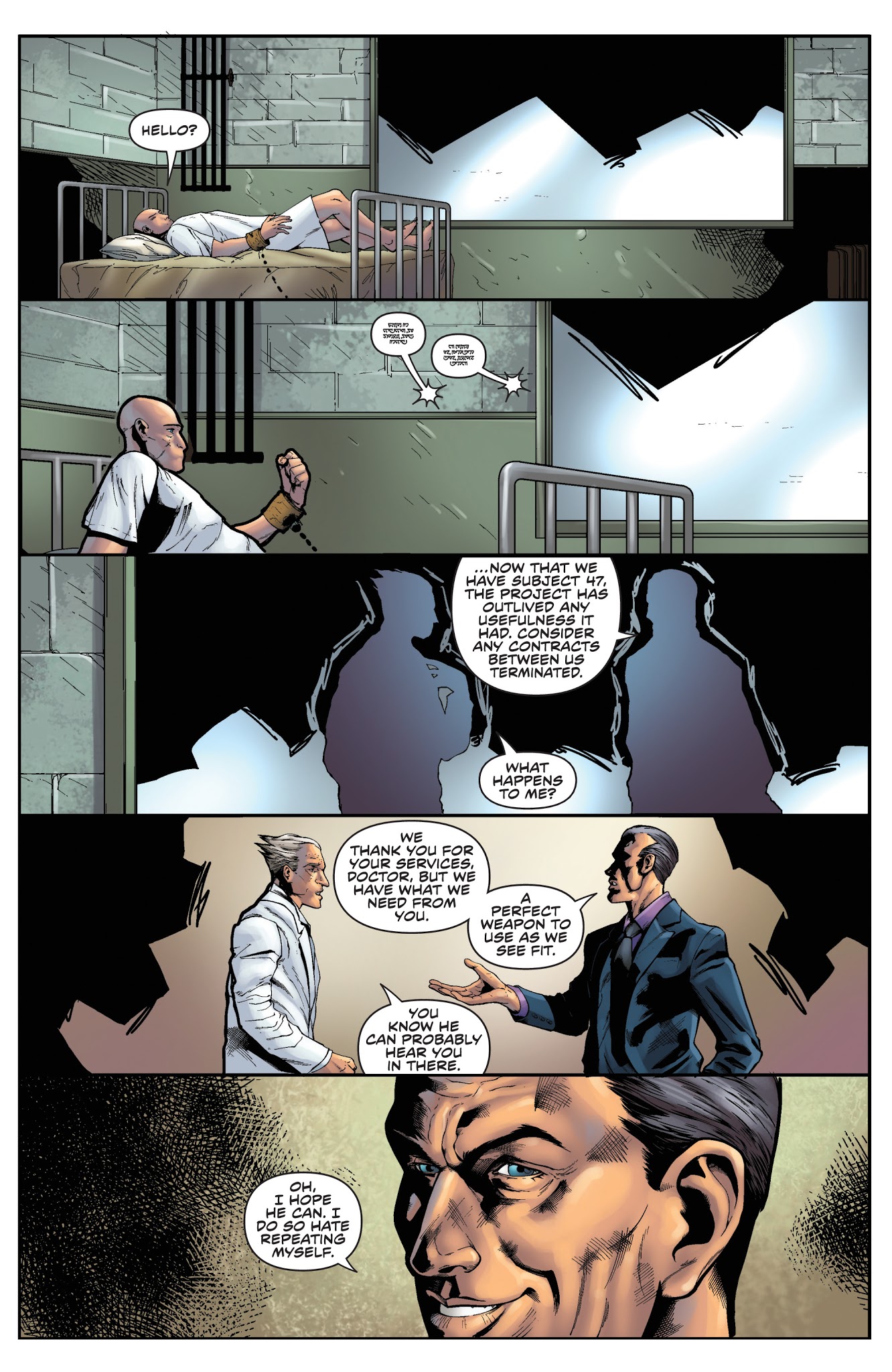 Read online Agent 47: Birth of the Hitman comic -  Issue #5 - 7