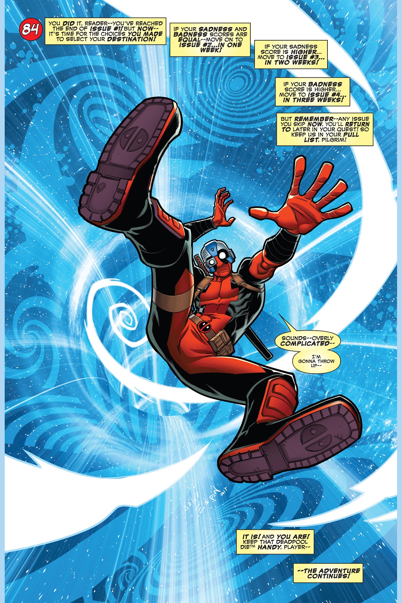 Read online You Are Deadpool comic -  Issue #1 - 88