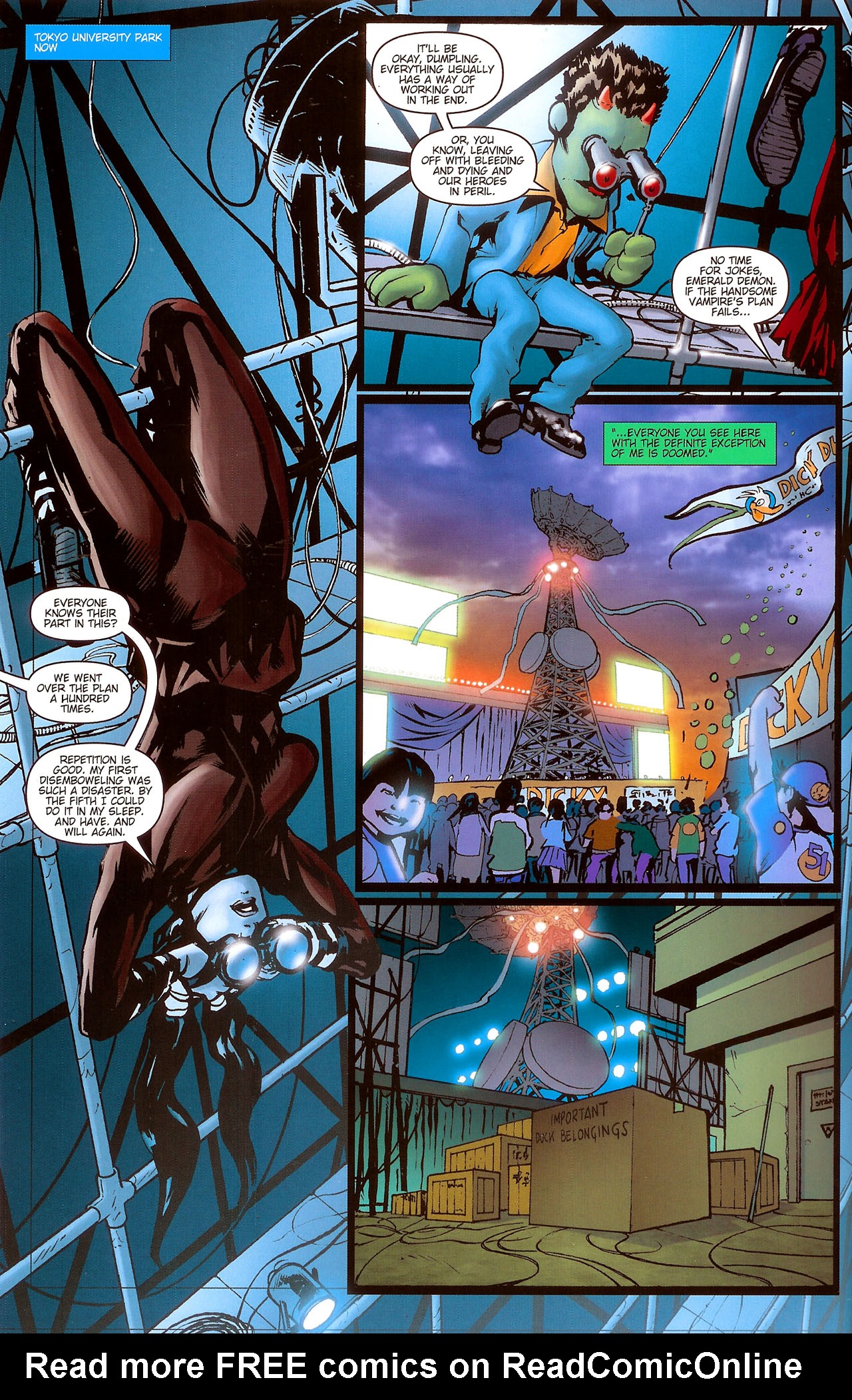 Read online Spike: Shadow Puppets comic -  Issue #4 - 4