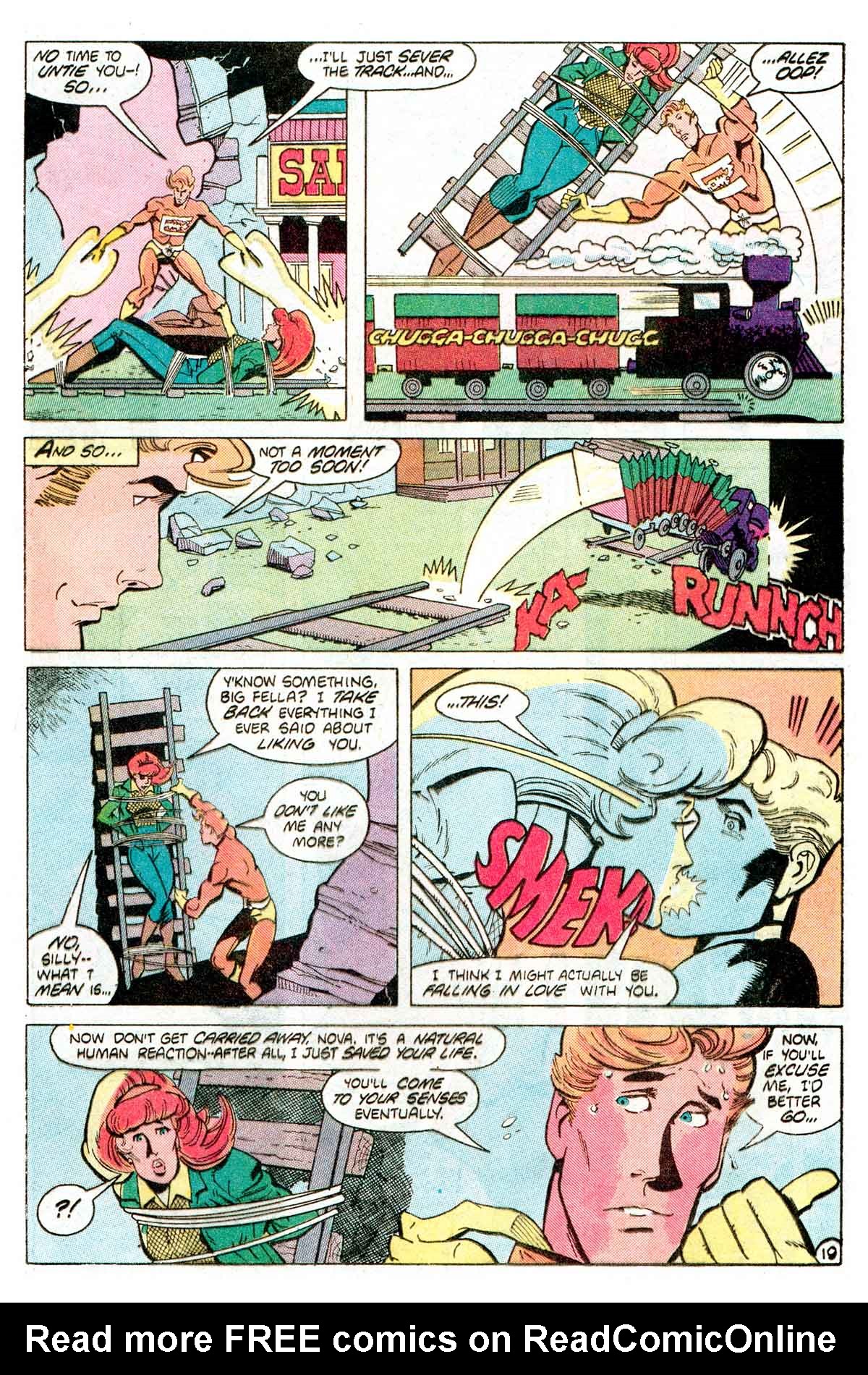 Read online E-Man (1983) comic -  Issue #7 - 21