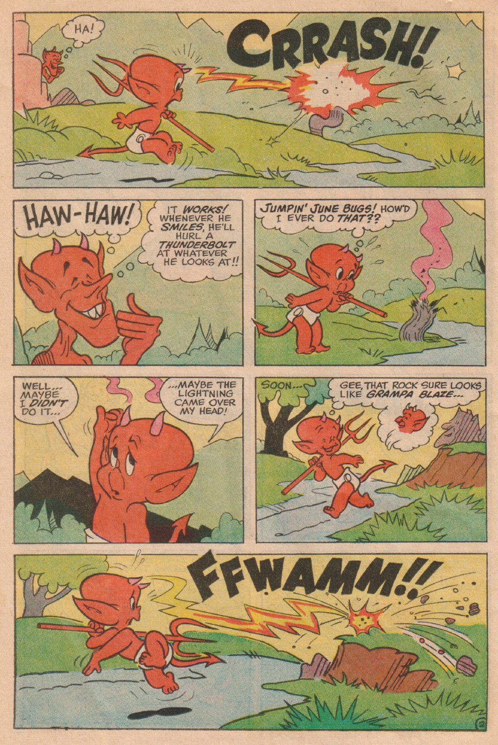 Read online Hot Stuff, the Little Devil comic -  Issue #80 - 22