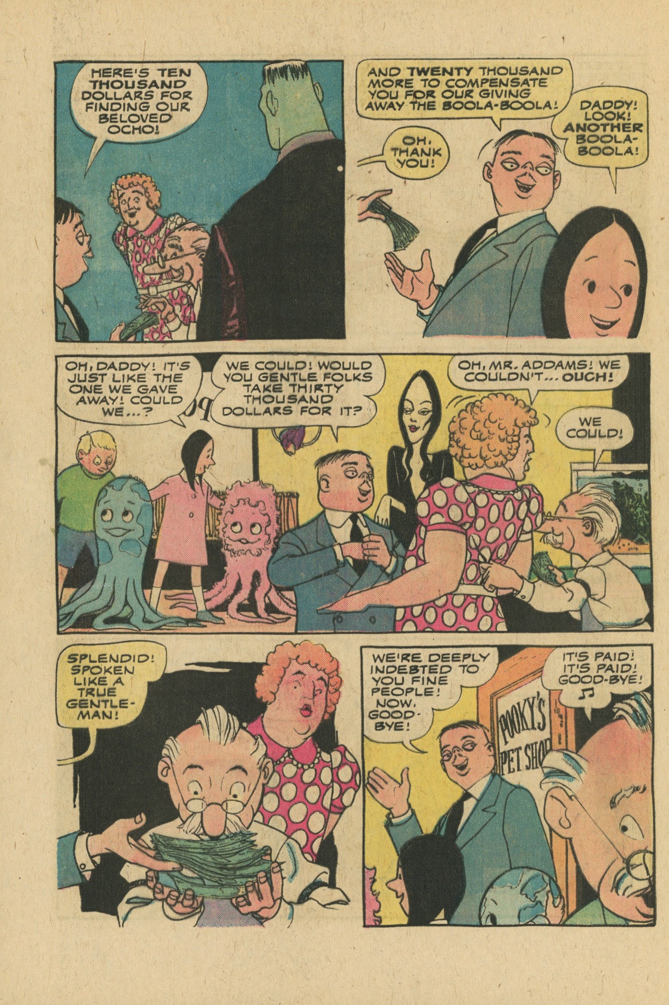 Read online The Addams Family comic -  Issue #1 - 28