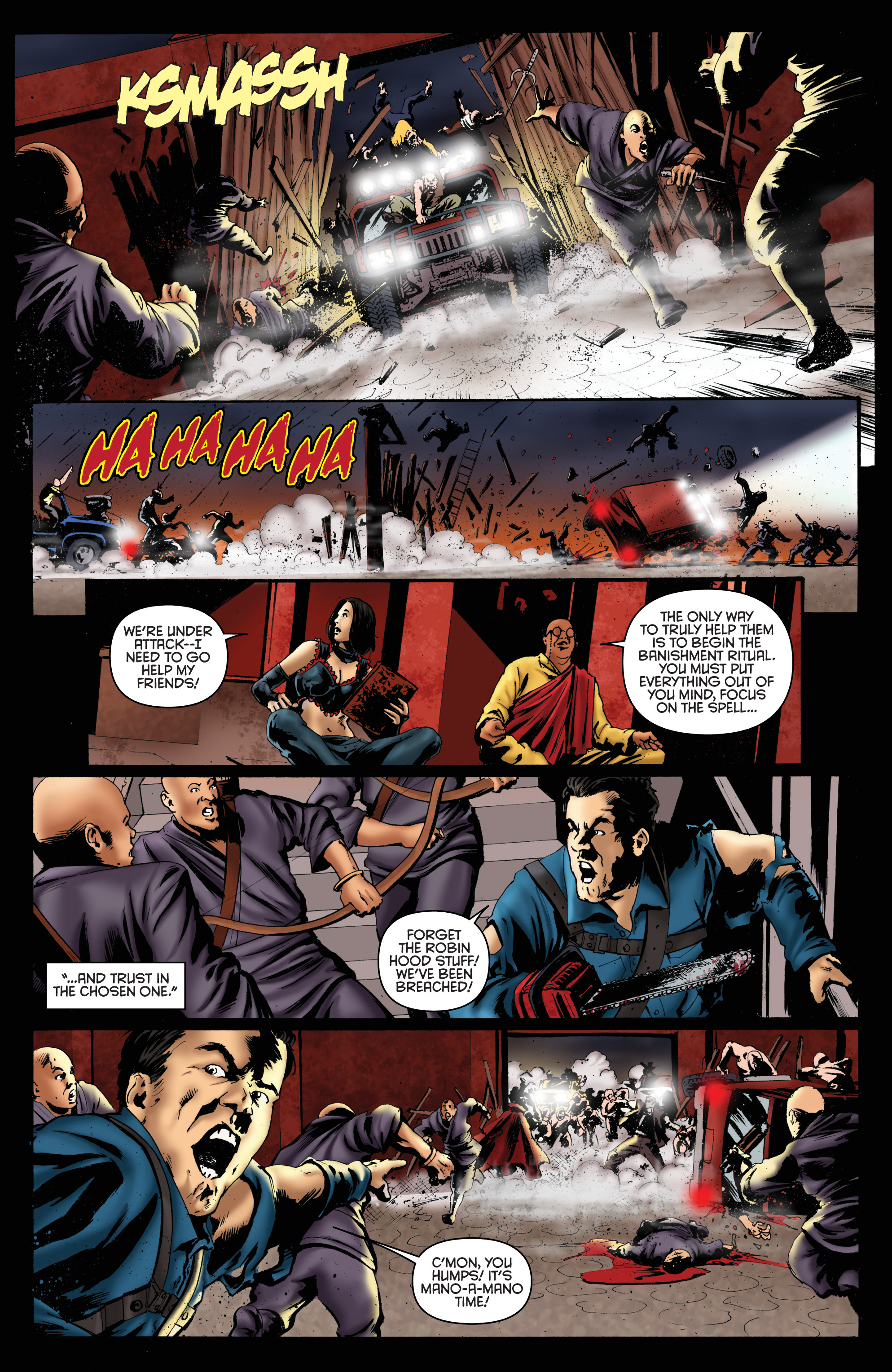 Read online Army of Darkness: Furious Road comic -  Issue #6 - 8