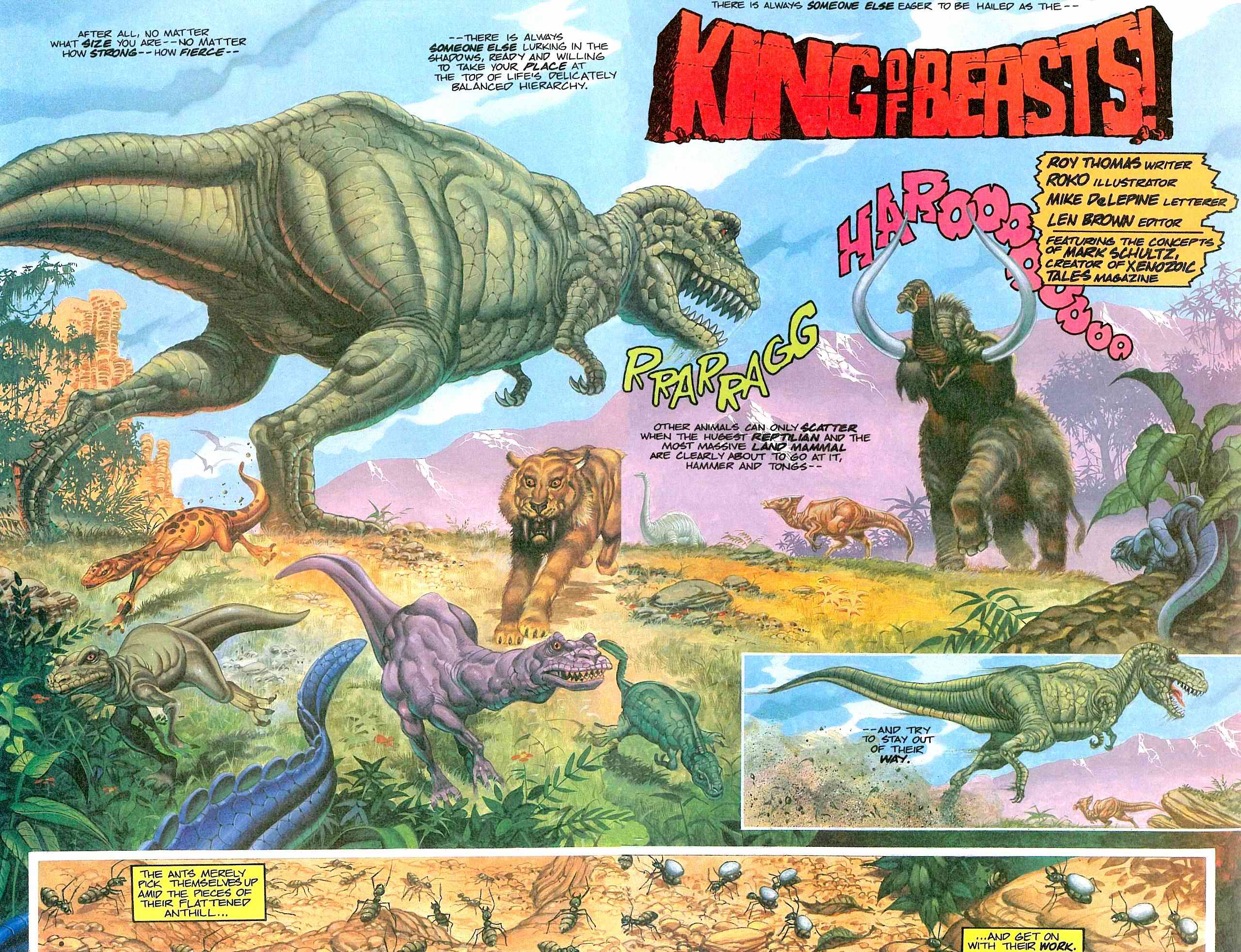 Read online Cadillacs and Dinosaurs comic -  Issue #8 - 26
