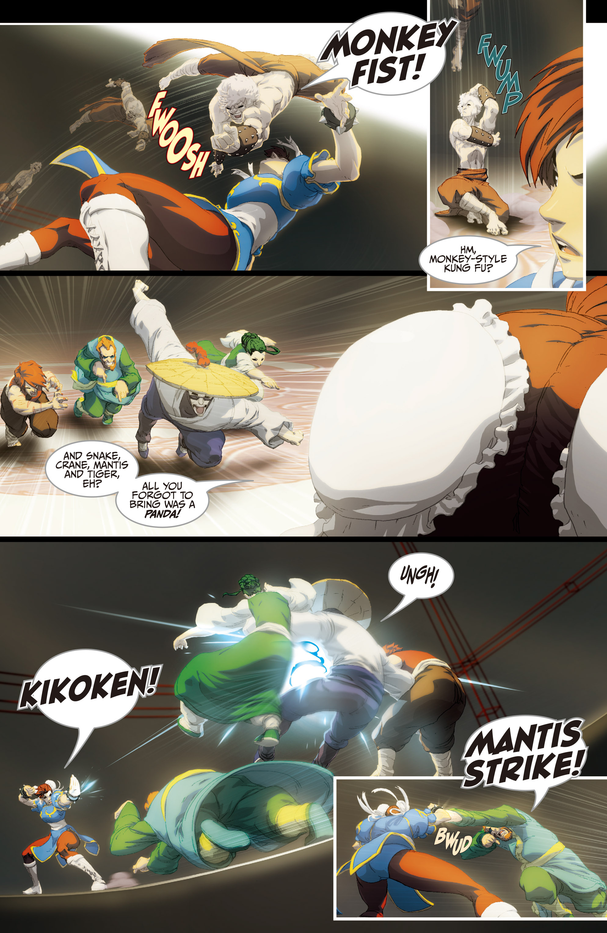 Read online Street Fighter II Turbo comic -  Issue #4 - 7