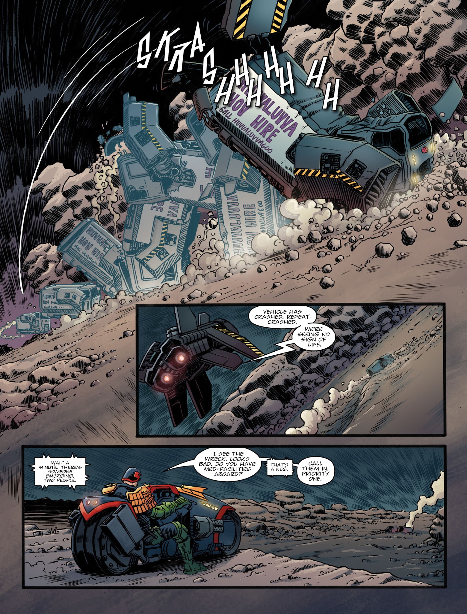 Read online 2000 AD comic -  Issue #2049 - 4