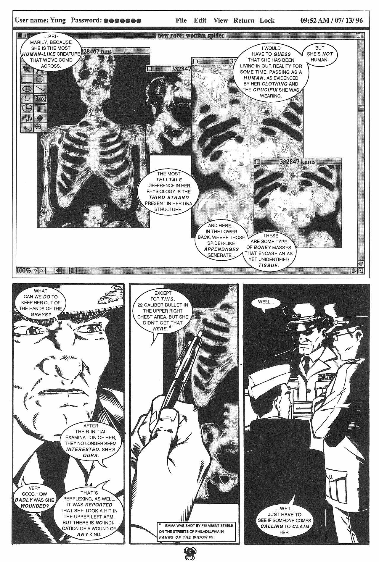 Read online Widow: Bound by Blood comic -  Issue #3 - 8