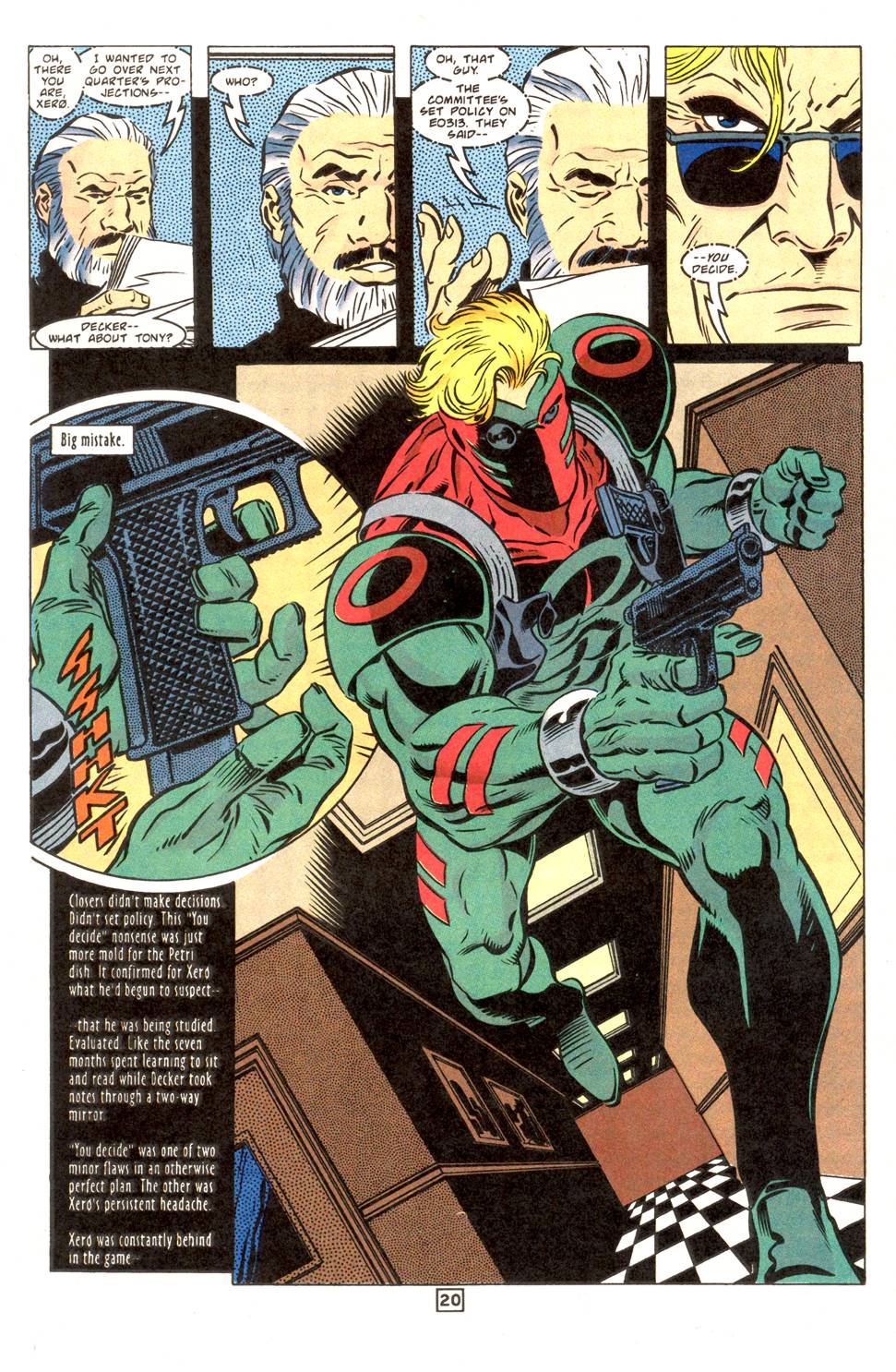 Read online Xero comic -  Issue #9 - 22