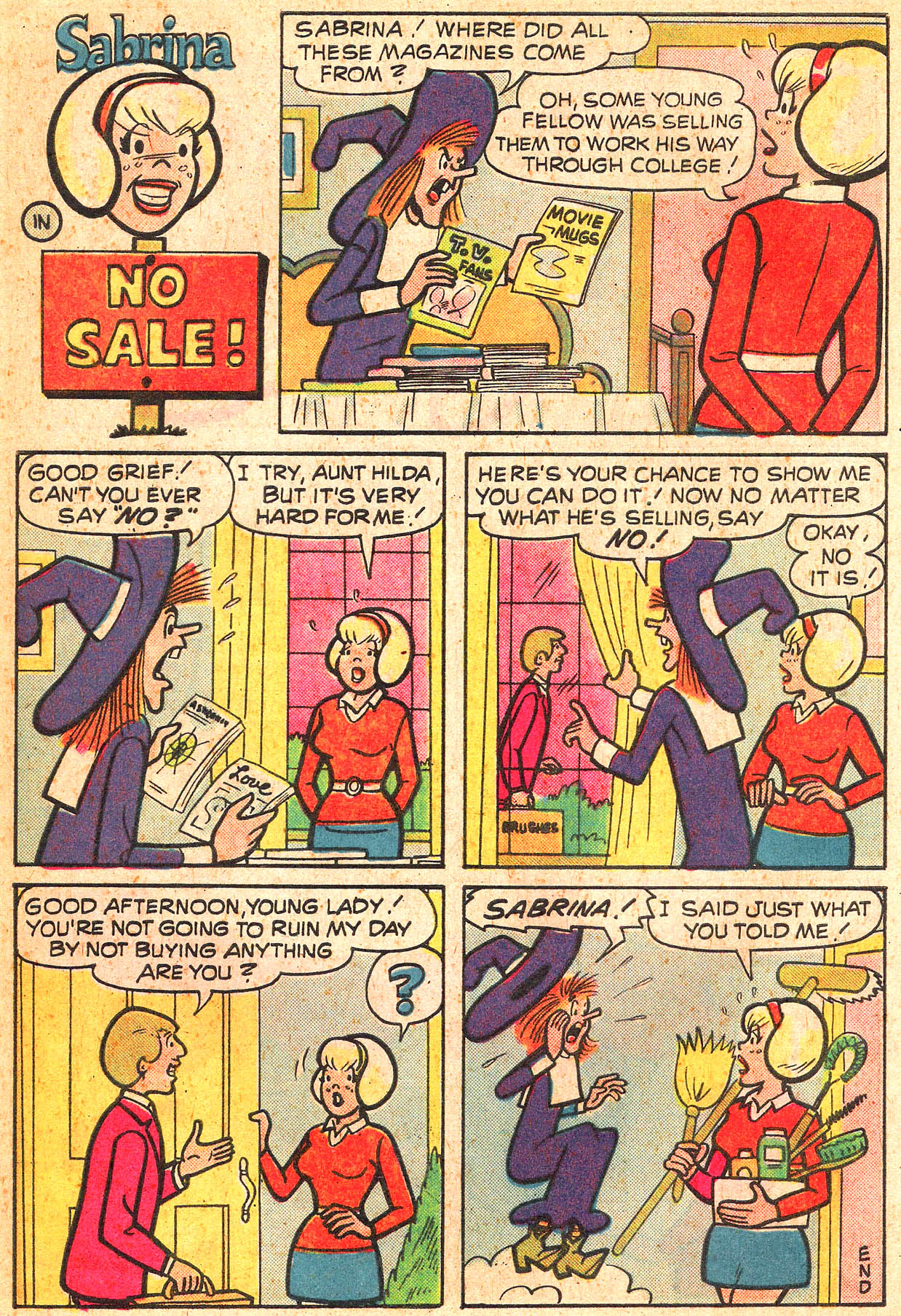 Read online Sabrina The Teenage Witch (1971) comic -  Issue #33 - 24